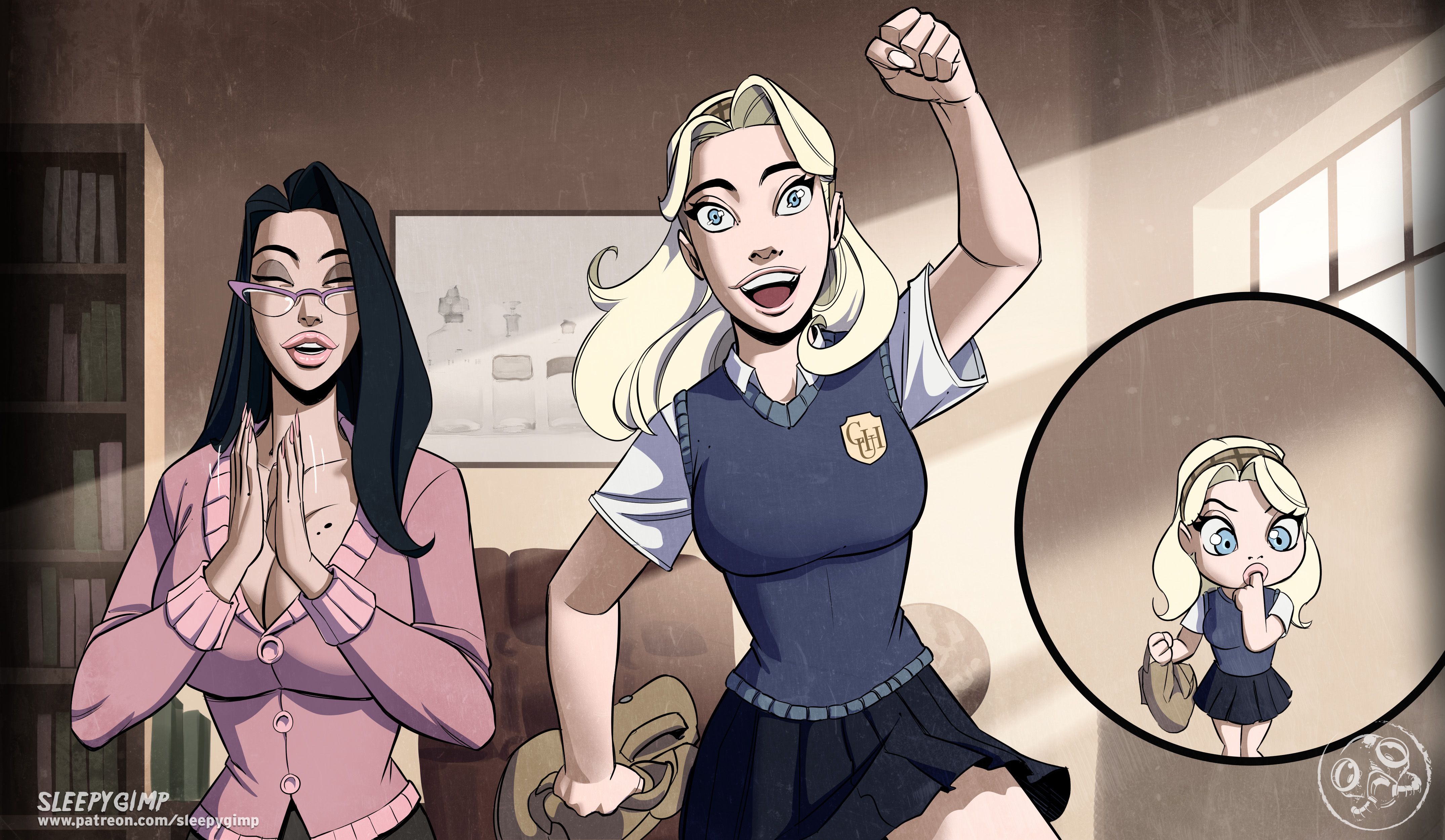 Girl-Detective No More! [Sleepy Gimp] 1.5 . Girl-Detective No More!  - Chapter 1 - No Text [Sleepy Gimp] – page 13