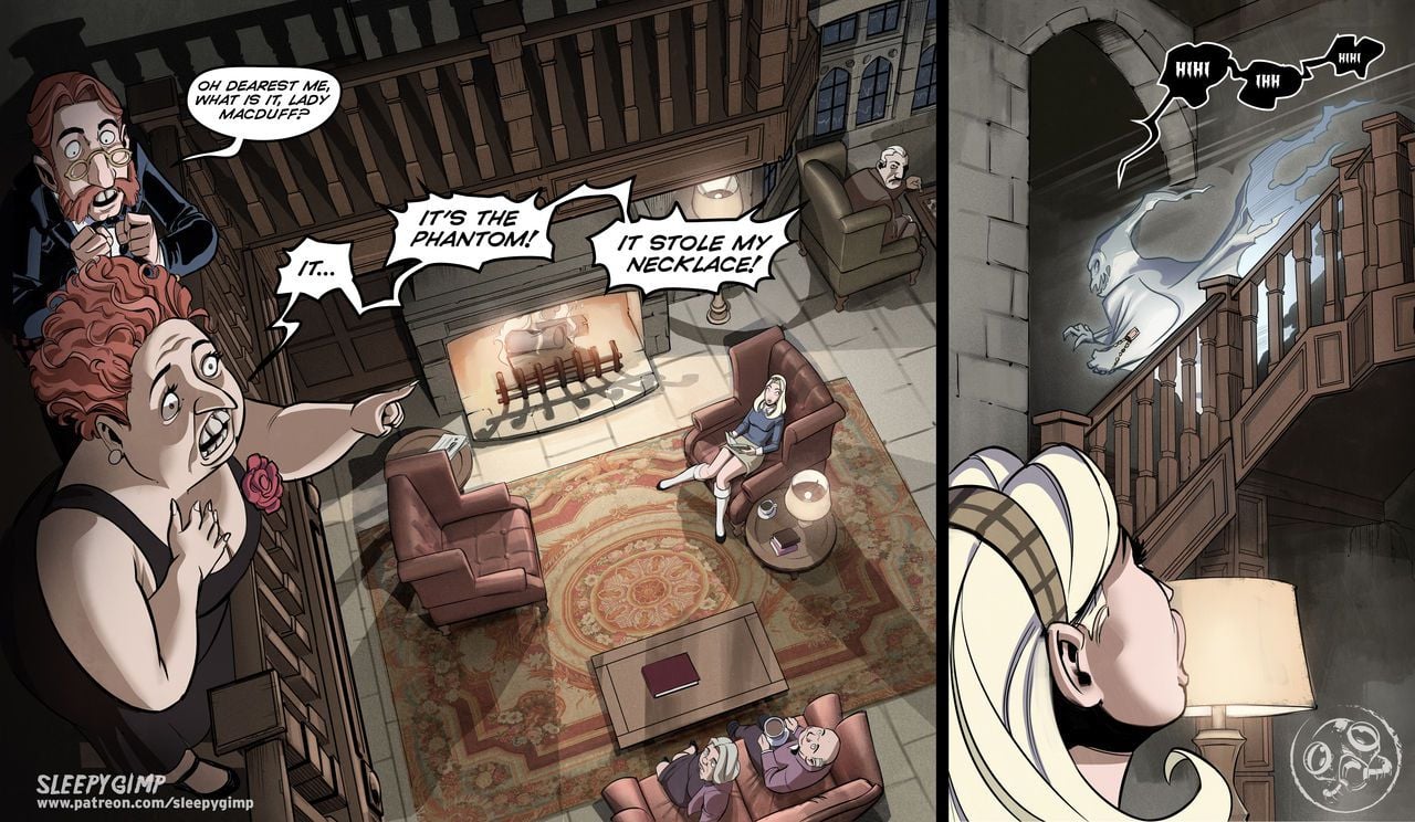 Mystery Of The White Phantom [Sleepy Gimp] 1 . Mystery Of The White Phantom  - Chapter 1 [Sleepy Gimp] – page 3