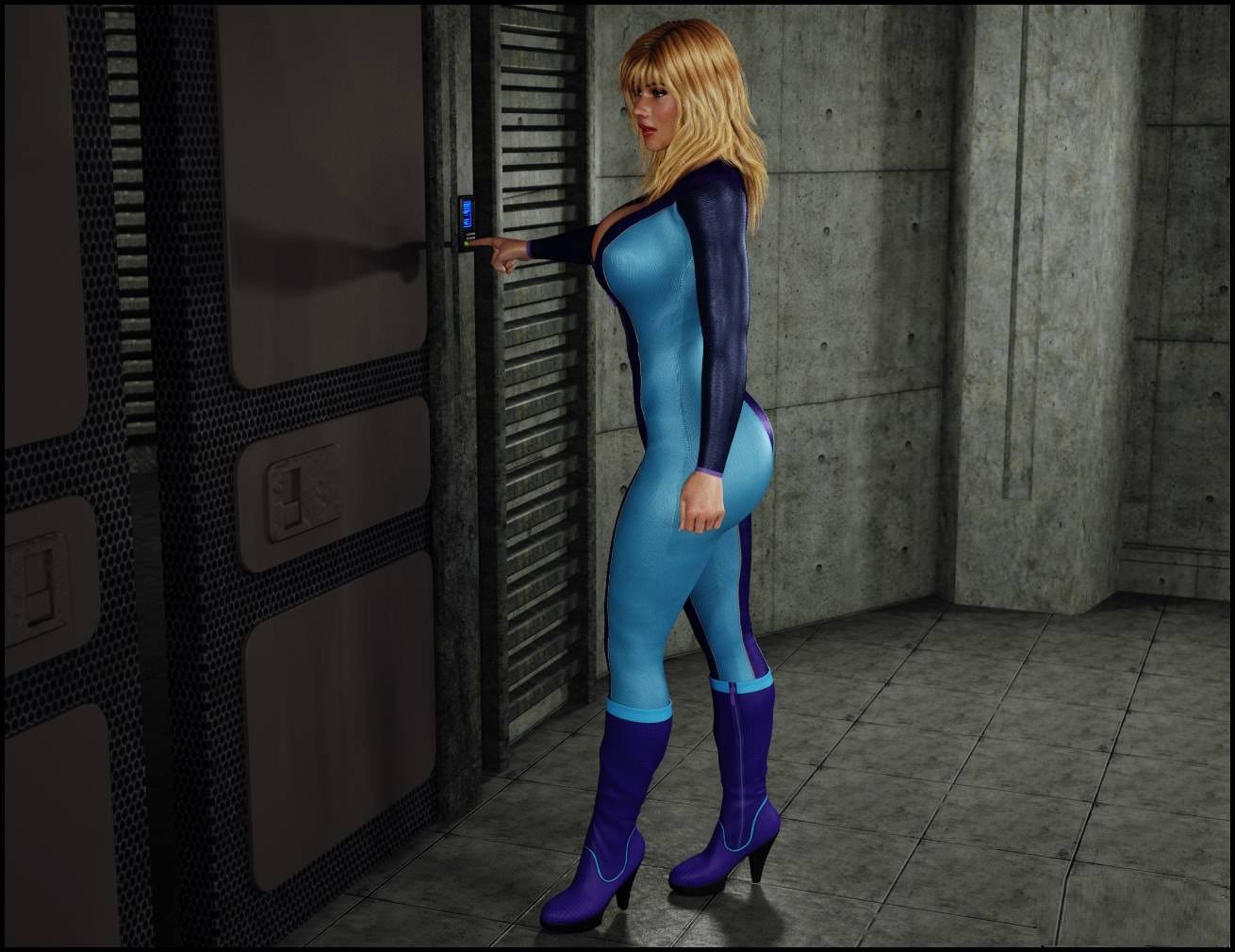 Alien Attack – Skyla + Alien [Blackadder] 1 . Alien Attack  - Chapter 1 [Blackadder] – page 3