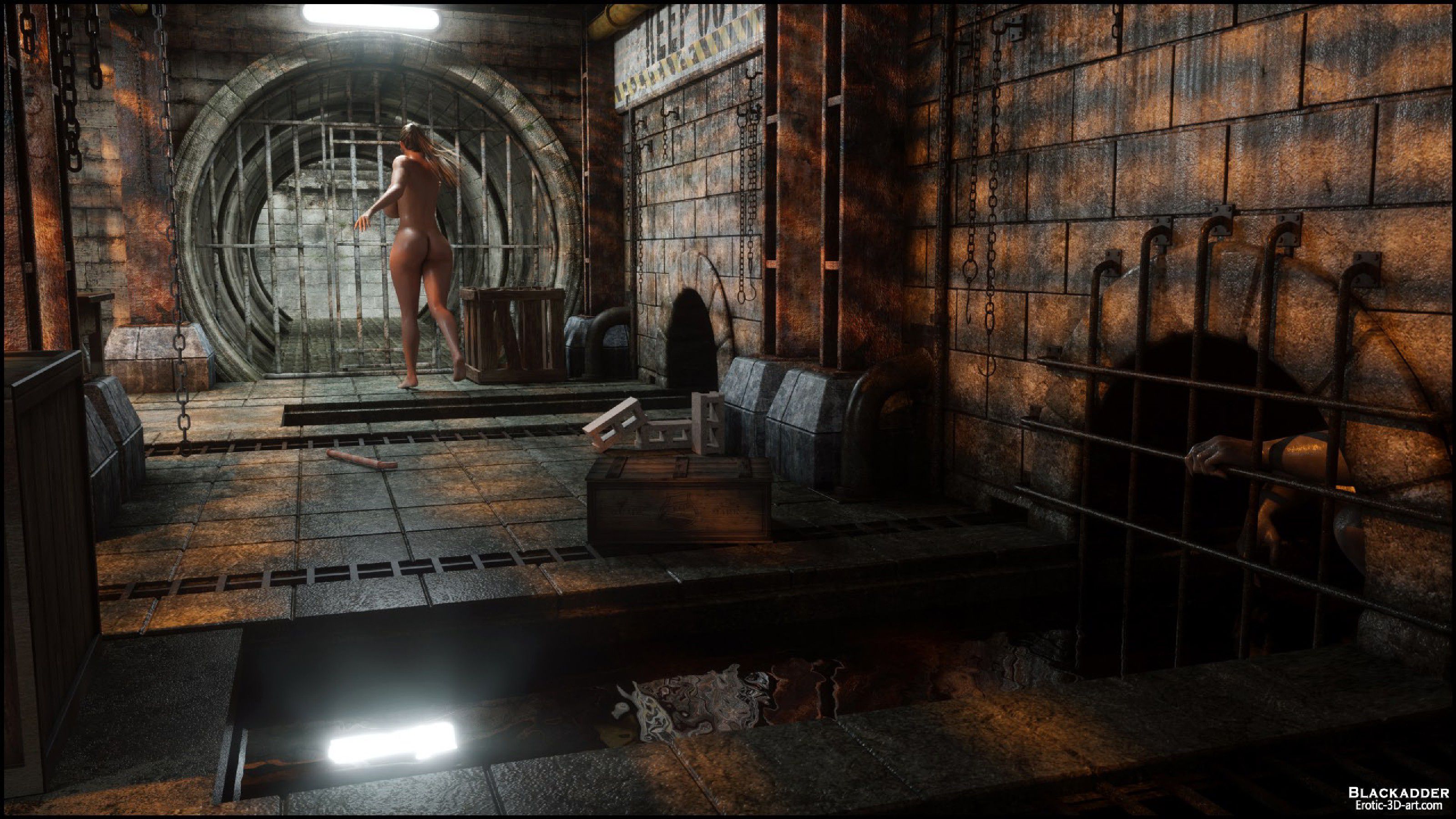 Below The City – Gisela, Skyla, Tia [Blackadder] 4 . Below The City - Gisela - Chapter 4 [Blackadder] – page 3