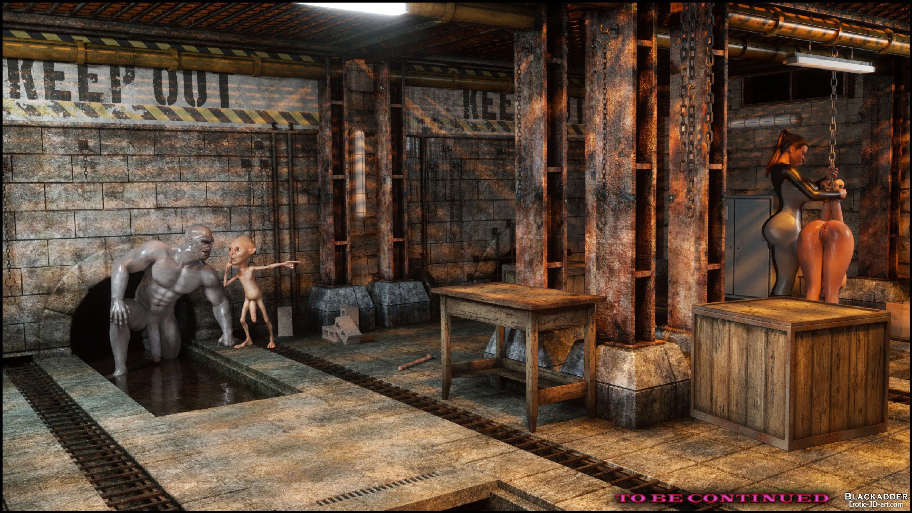 Below The City – Gisela, Skyla, Tia [Blackadder] 4 . Below The City - Gisela - Chapter 4 [Blackadder] – page 87