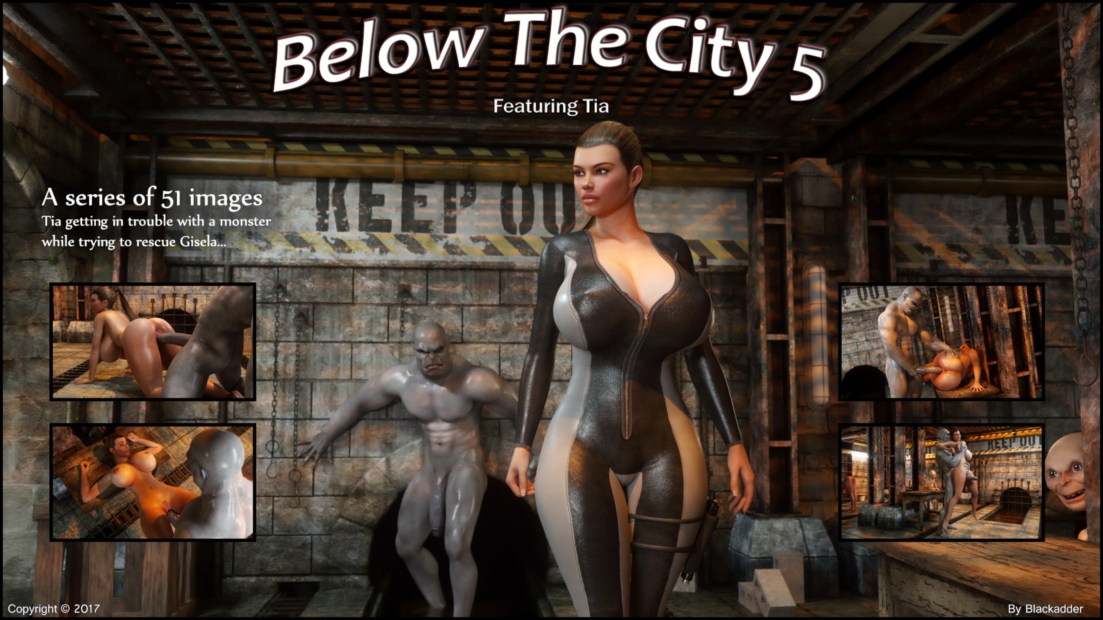 Below The City – Gisela, Skyla, Tia [Blackadder] 5 . Below The City - Tia - Chapter 5 [Blackadder] – page 1