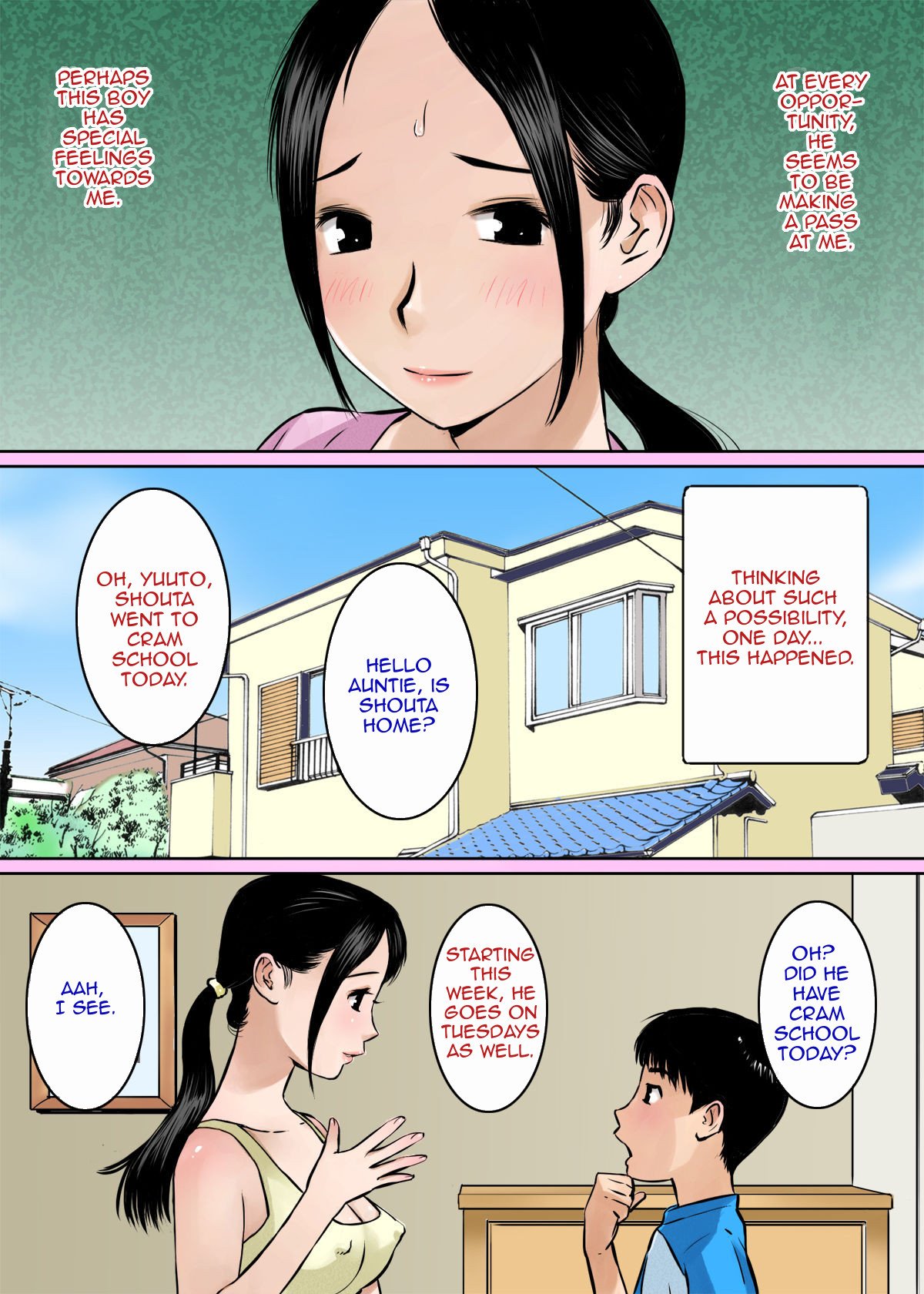 My Son’s Best Friend is a Breast Maniac [Gomadoufu] 1 . My Son's Best Friend is a Breast Maniac - Chapter 1 [Gomadoufu] – page 3