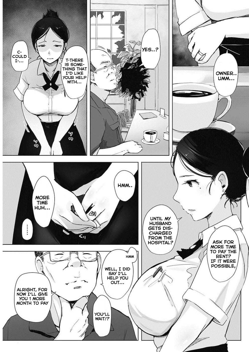 Hitozuma NTR Kissa [Arakure] 1 . Hitozuma NTR Kissa  - Chapter 1 [Arakure] – page 3
