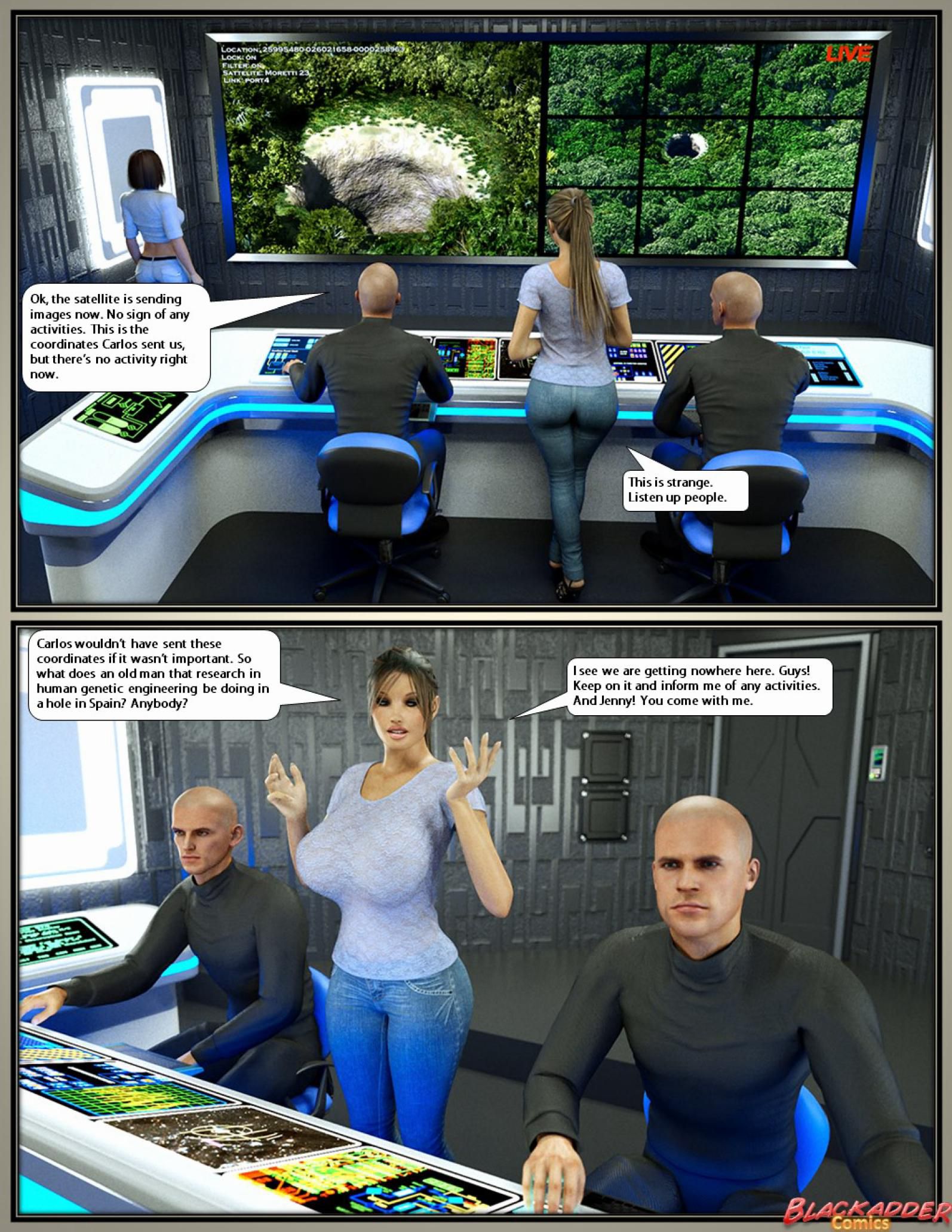 The Hole – Gisela [Blackadder] 1 . The Hole - Gisela  - Chapter 1 [Blackadder] – page 10