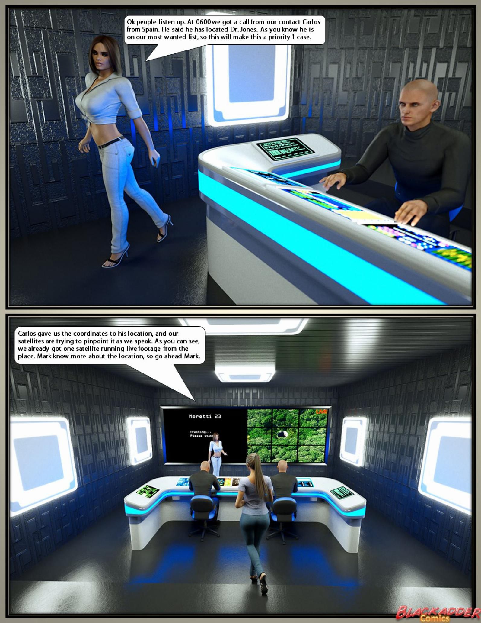 The Hole – Gisela [Blackadder] 1 . The Hole - Gisela  - Chapter 1 [Blackadder] – page 8