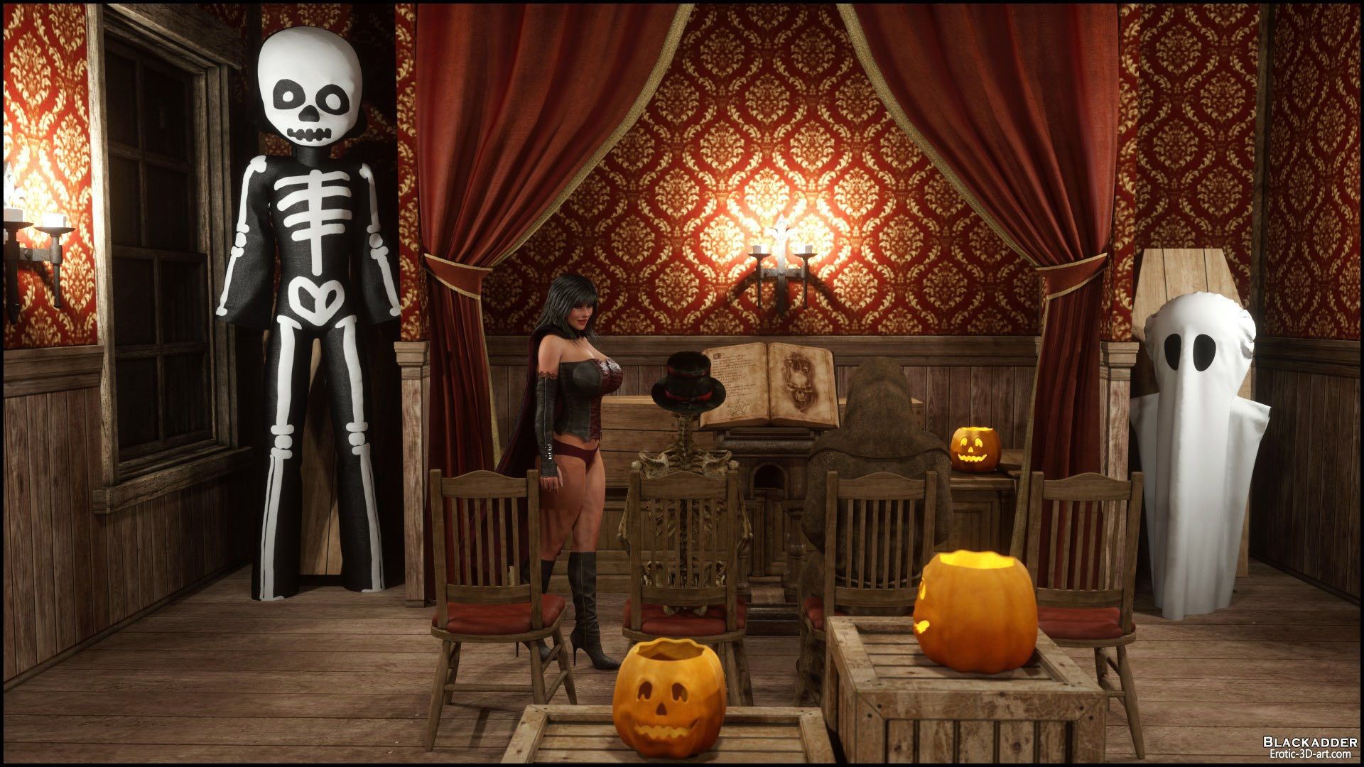 Halloween [Blackadder] 2 . Halloween - Skyla, Vladimir - Chapter 2 [Blackadder] – page 3