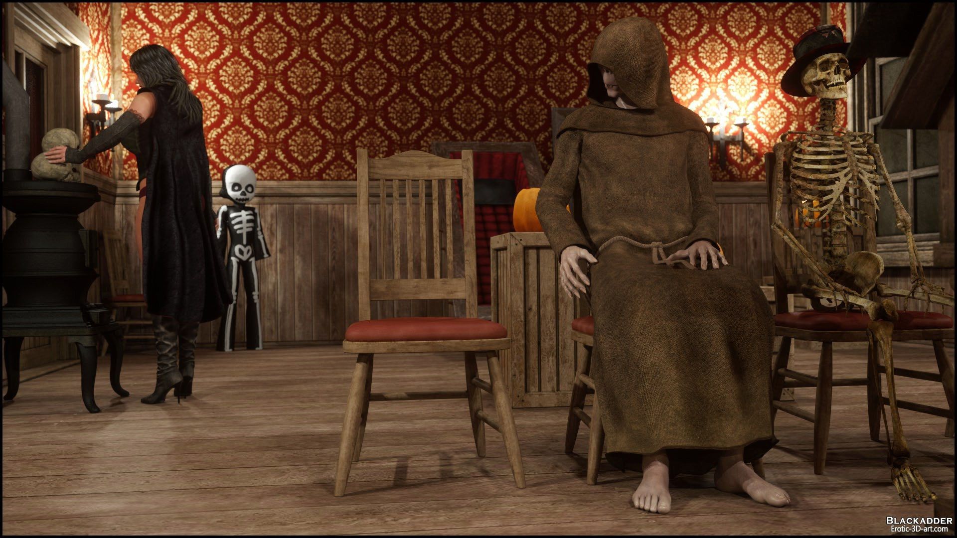 Halloween [Blackadder] 2 . Halloween - Skyla, Vladimir - Chapter 2 [Blackadder] – page 5