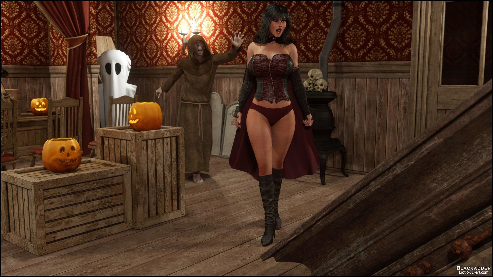 Halloween [Blackadder] 2 . Halloween - Skyla, Vladimir - Chapter 2 [Blackadder] – page 6