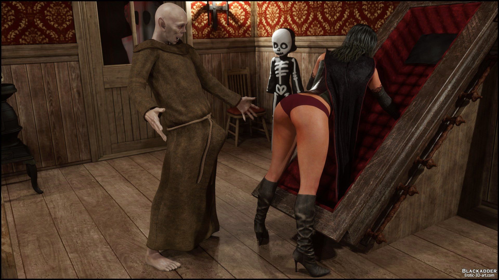 Halloween [Blackadder] 2 . Halloween - Skyla, Vladimir - Chapter 2 [Blackadder] – page 8