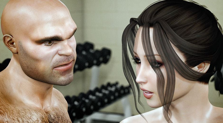 Naked Gym [Jared999D] 1 . Naked Gym - Chapter 1 [Jared999D] – page 19