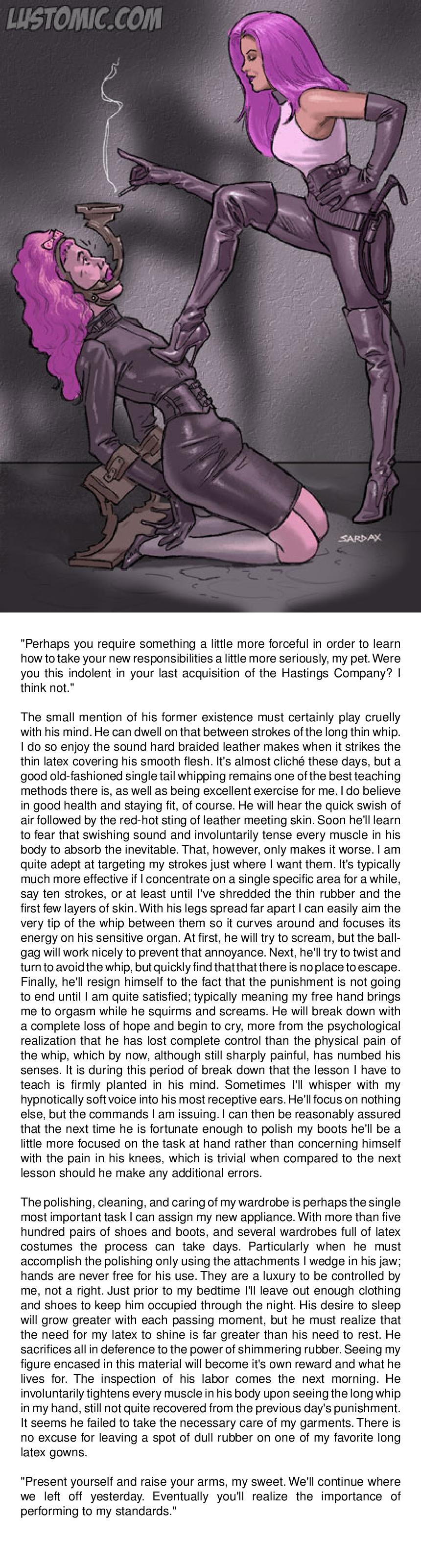 Rulesska’s Rubber Regulations [Lustomic] 1 . Rulesska's Rubber Regulations - Chapter 1 [Lustomic] – page 8