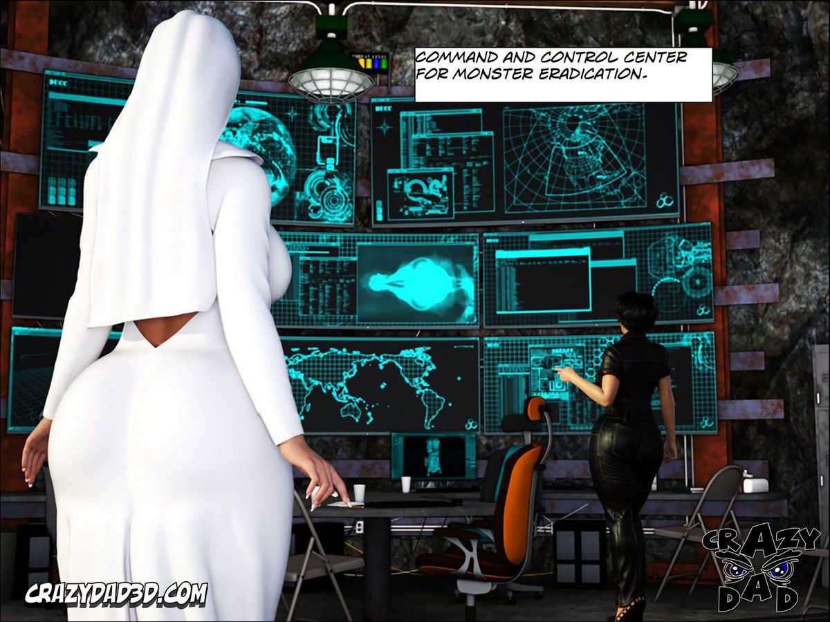 White Nun [CrazyDad3D] 1 . White Nun - The Shadow Of Evil [CrazyDad3D] – page 10