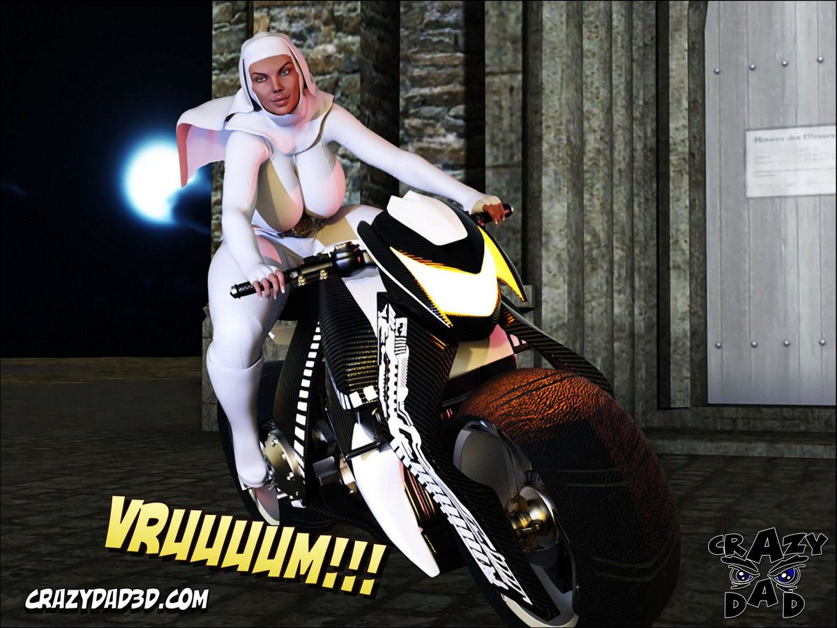 White Nun [CrazyDad3D] 1 . White Nun - The Shadow Of Evil [CrazyDad3D] – page 19