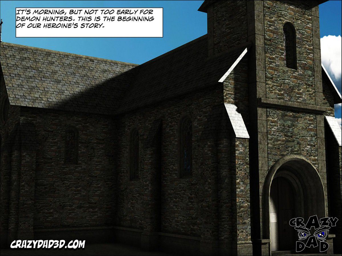 White Nun [CrazyDad3D] 1 . White Nun - The Shadow Of Evil [CrazyDad3D] – page 2