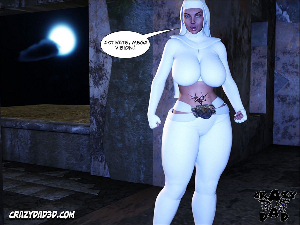 White Nun [CrazyDad3D] 1 . White Nun - The Shadow Of Evil [CrazyDad3D] – page 25