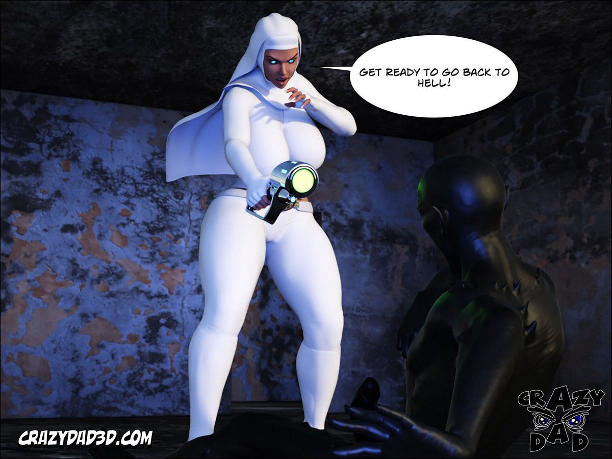 White Nun [CrazyDad3D] 1 . White Nun - The Shadow Of Evil [CrazyDad3D] – page 38