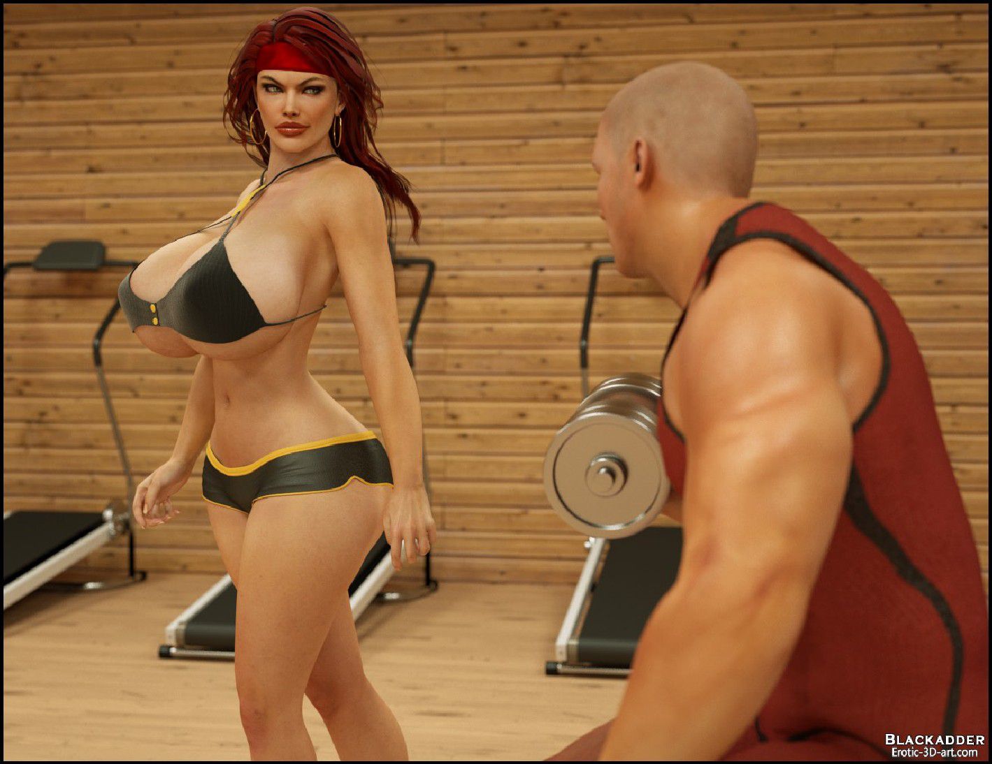The Gym – Miriam [Blackadder] 1 . The Gym - Chapter 1 [Blackadder] – page 4