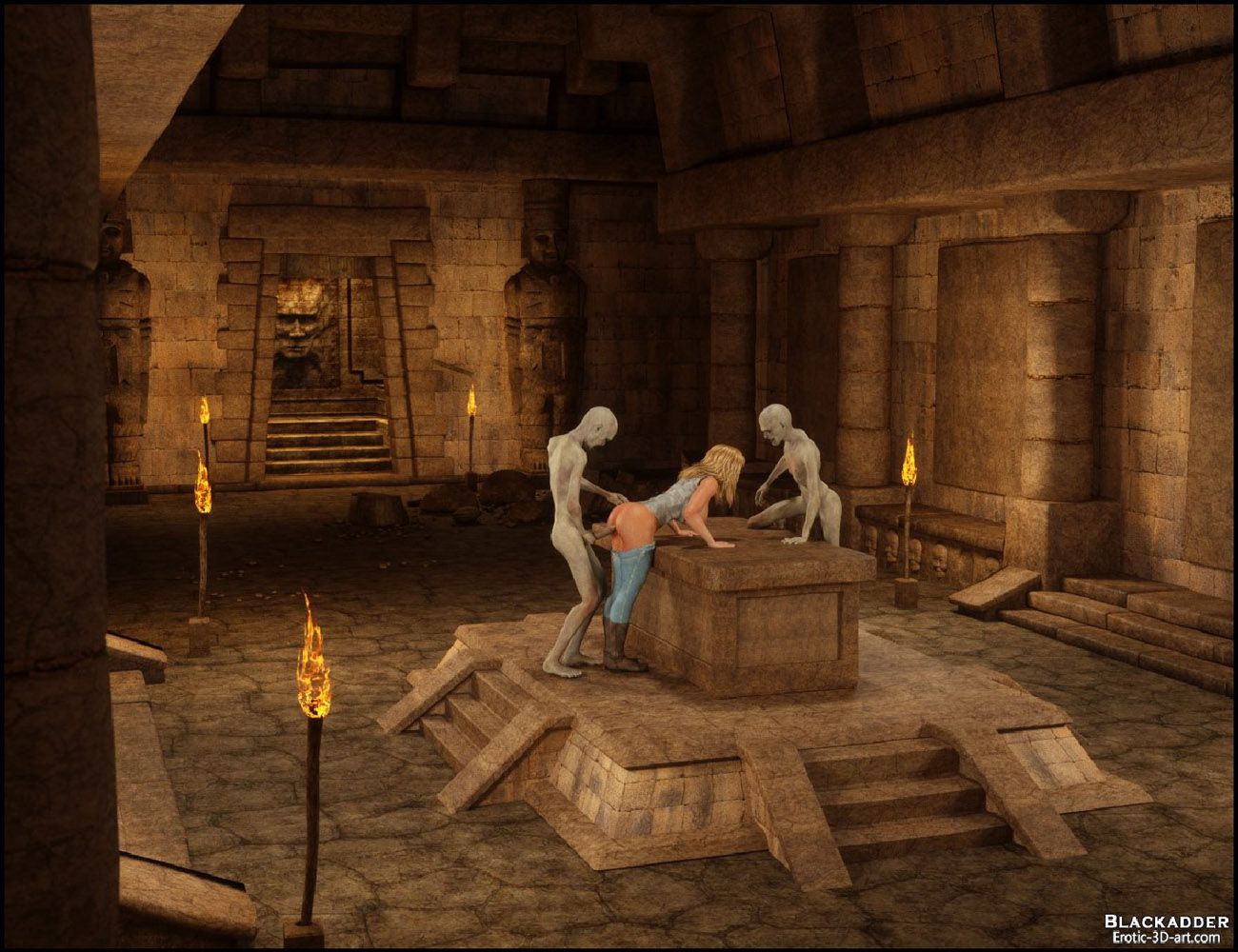 The Trip To Egypt – Skyla, Gisela [Blackadder] 1 . The Trip To Egypt - Skyla - Chapter 1 [Blackadder] – page 14
