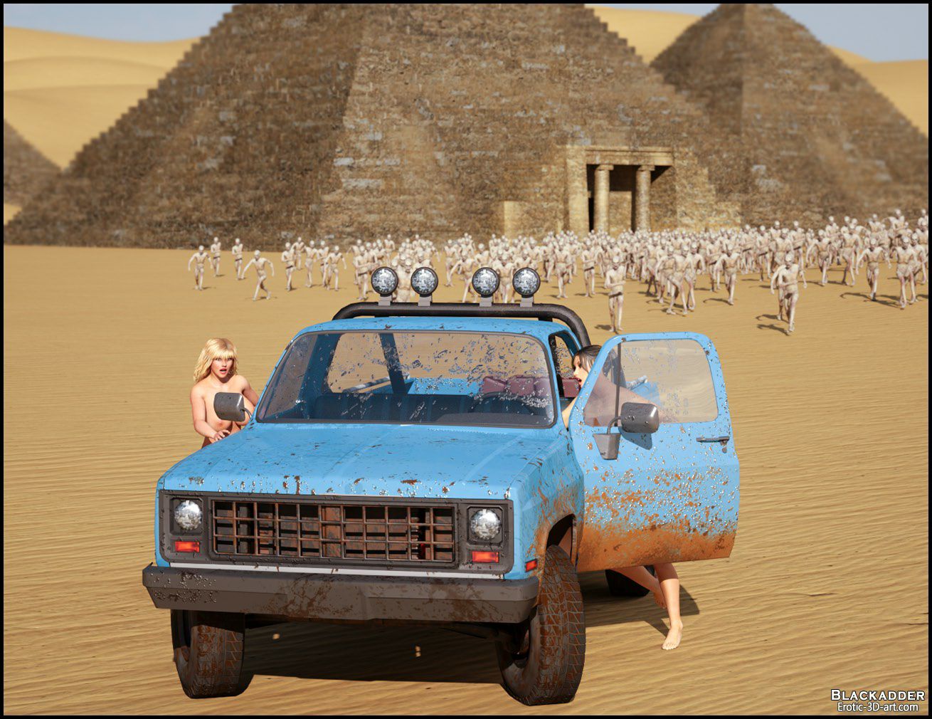 The Trip To Egypt – Skyla, Gisela [Blackadder] 3 . The Trip To Egypt - Gisela, Skyla - Chapter 3 [Blackadder] – page 51