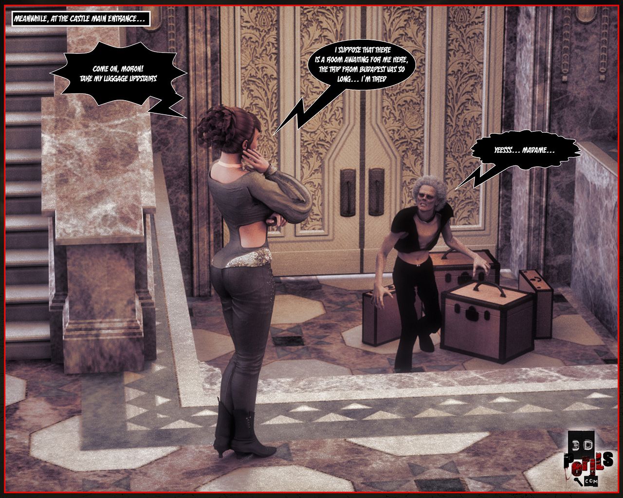 The Legend Of Alucardia [3D Perils] 6 . The Legend Of Alucardia - Chapter 6 [3D Perils] – page 1