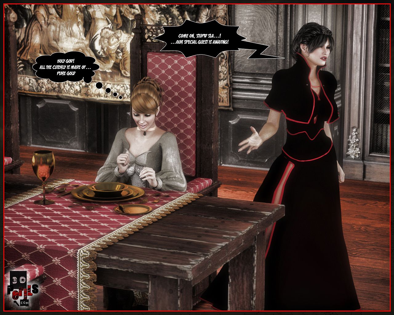 The Legend Of Alucardia [3D Perils] 6 . The Legend Of Alucardia - Chapter 6 [3D Perils] – page 32