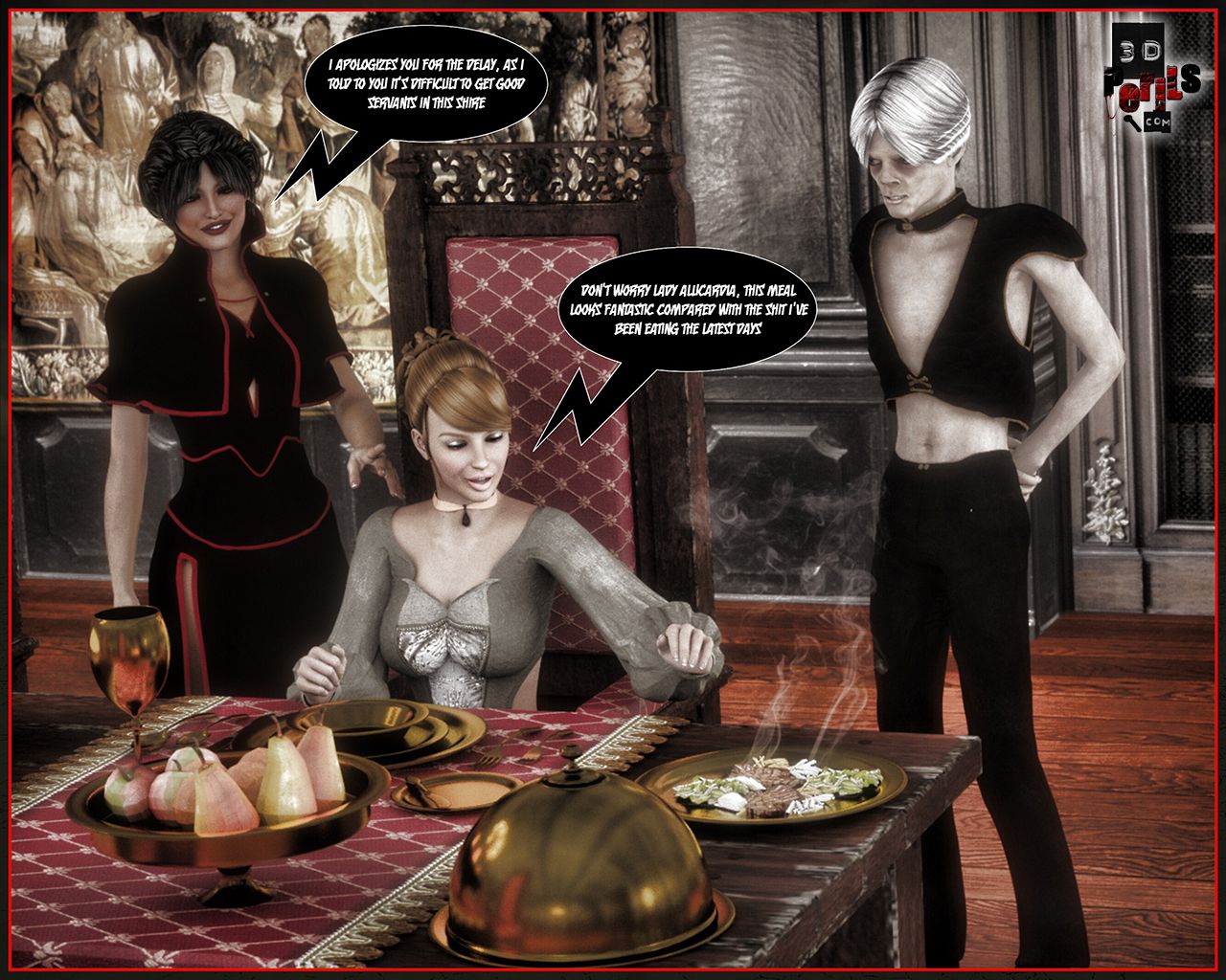 The Legend Of Alucardia [3D Perils] 6 . The Legend Of Alucardia - Chapter 6 [3D Perils] – page 34