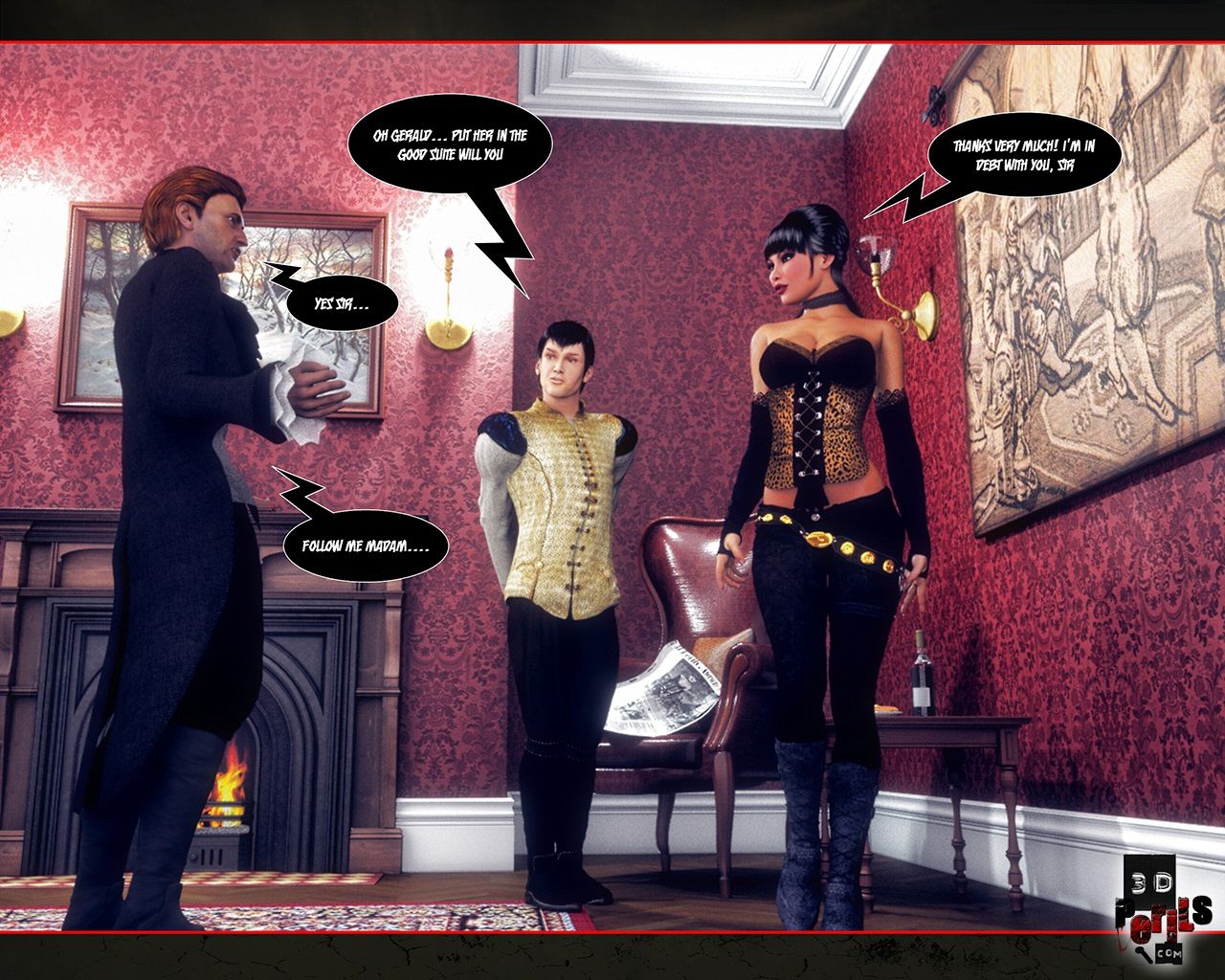 The Legend Of Alucardia [3D Perils] 7 . The Legend Of Alucardia - Chapter 7 [3D Perils] – page 34