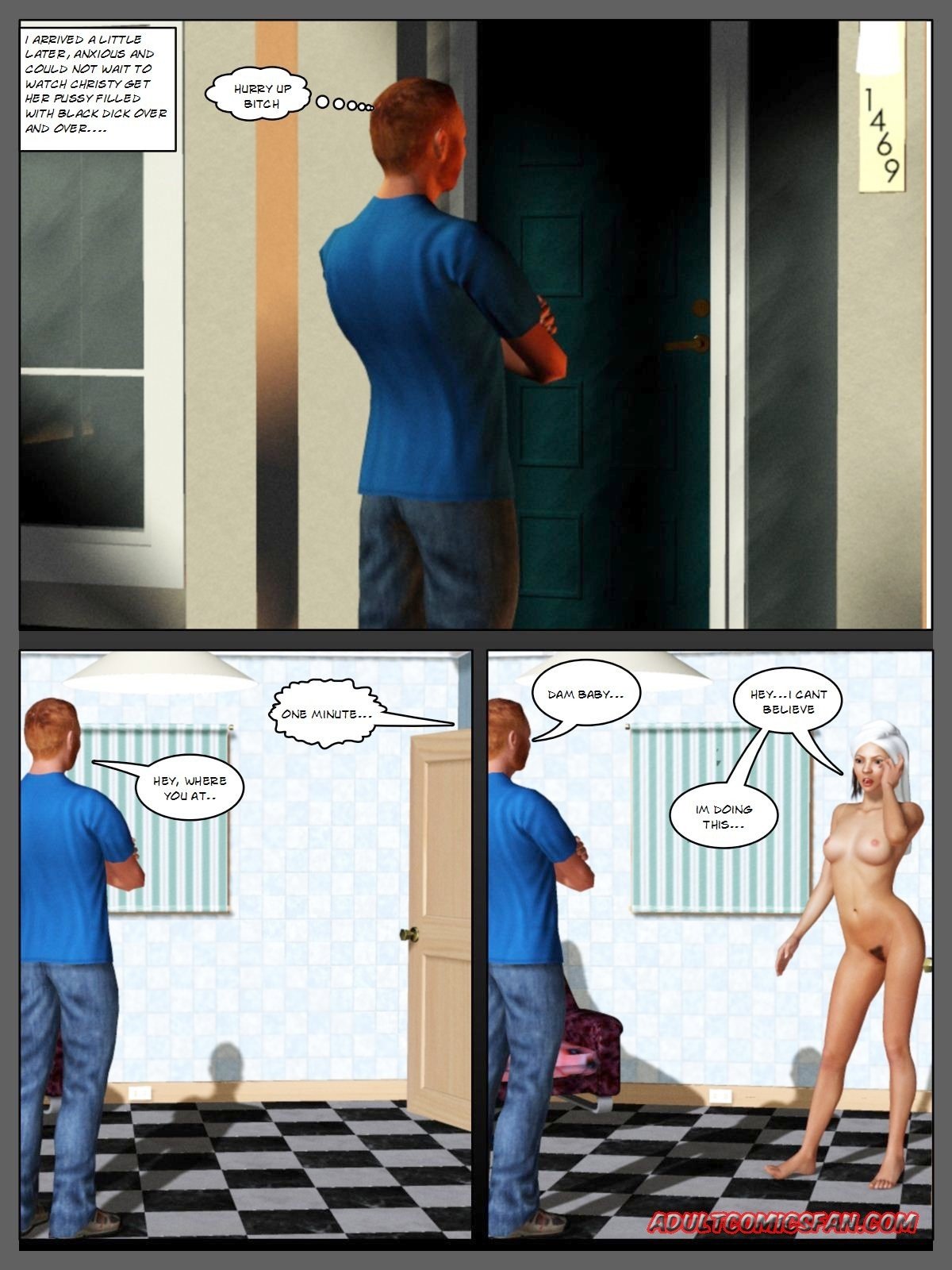 A Train To Pay Mortage [BlackonWhite3D] 1 . A Train To Pay Mortage  - Chapter 1 [BlackonWhite3D] – page 10