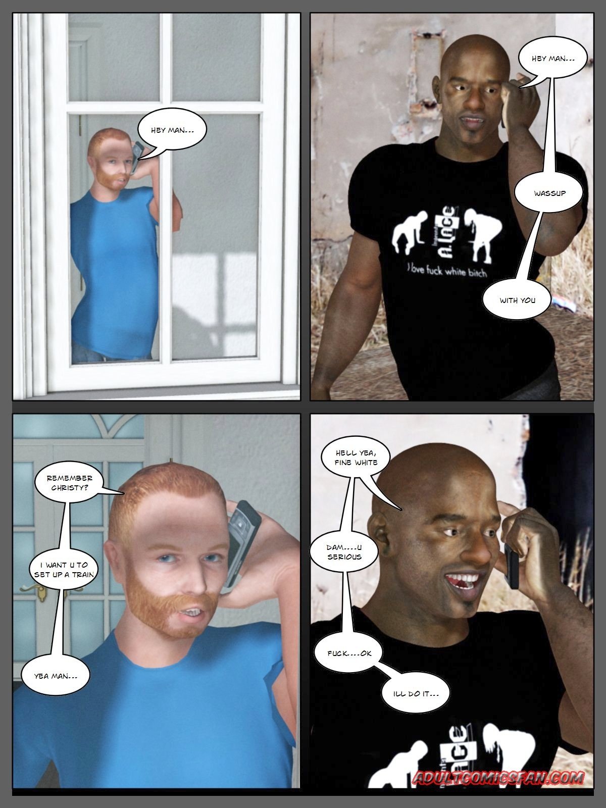 A Train To Pay Mortage [BlackonWhite3D] 1 . A Train To Pay Mortage  - Chapter 1 [BlackonWhite3D] – page 4