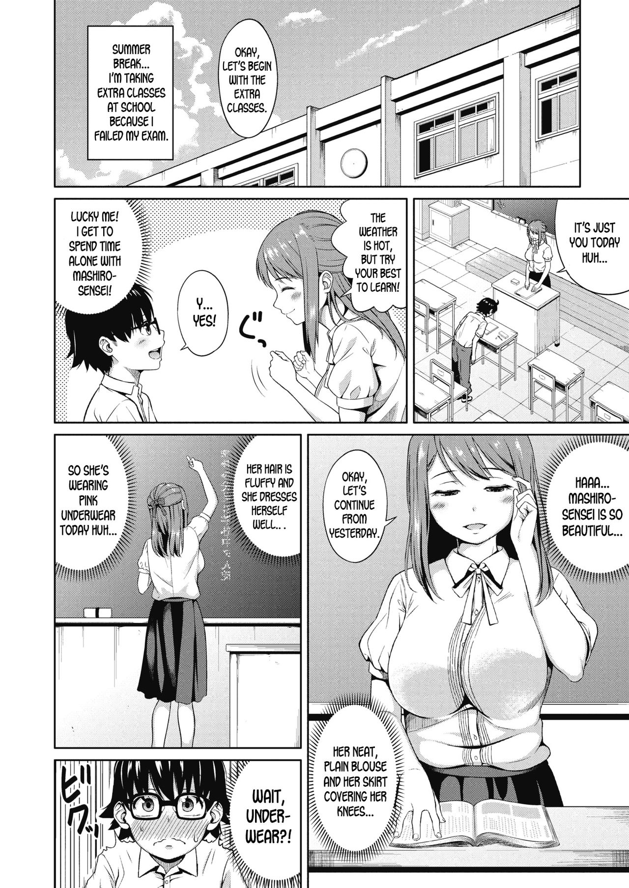 The Kind Sensei [Nukunuku] 1 . The Kind Sensei - Chapter 1 [Nukunuku] – page 2