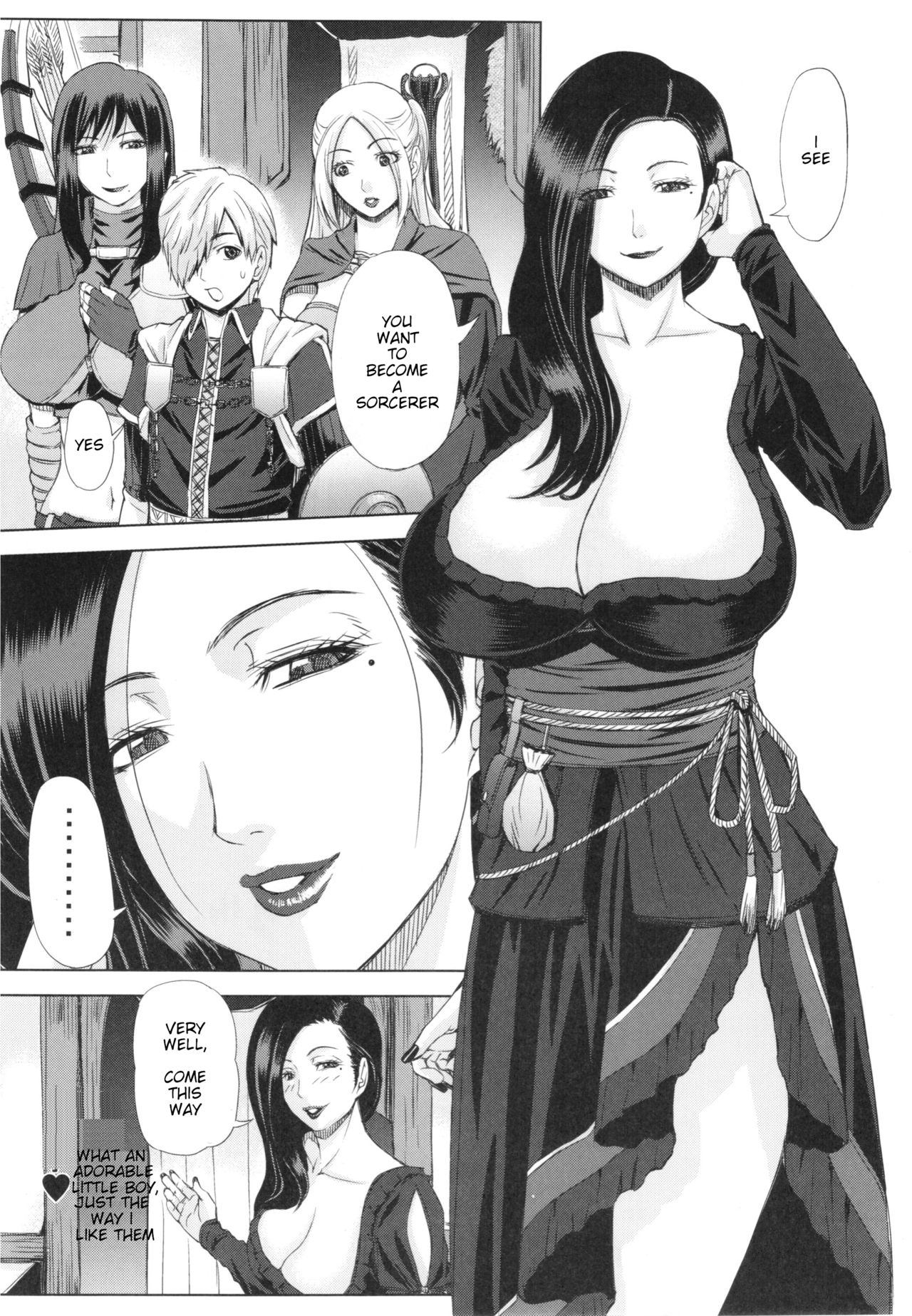 Mori no Majo (Dragon’s Dogma) [Tokie Hirohito] 1 . Mori no Majo  - Chapter 1 (Dragon's Dogma) [Tokie Hirohito] – page 5
