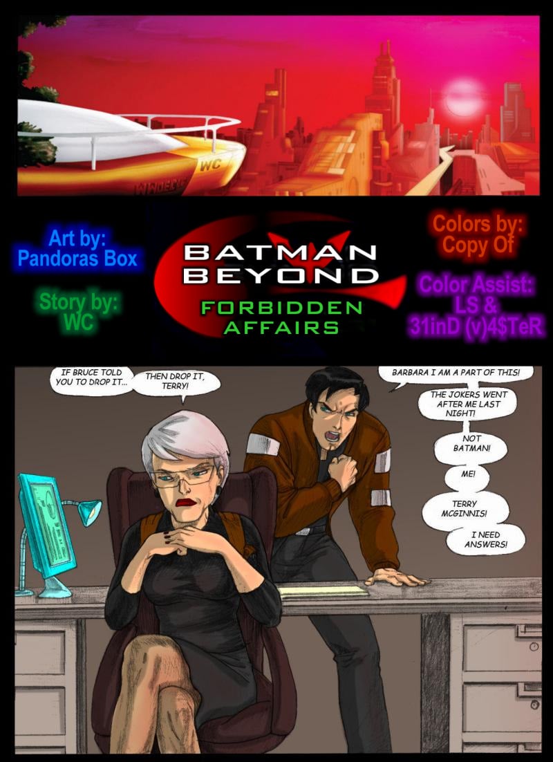 Forbidden Affairs (Batman Beyond) [Pandoras Box] 1 . Forbidden Affairs  - Chapter 1 (Batman Beyond) [Pandoras Box] – page 3