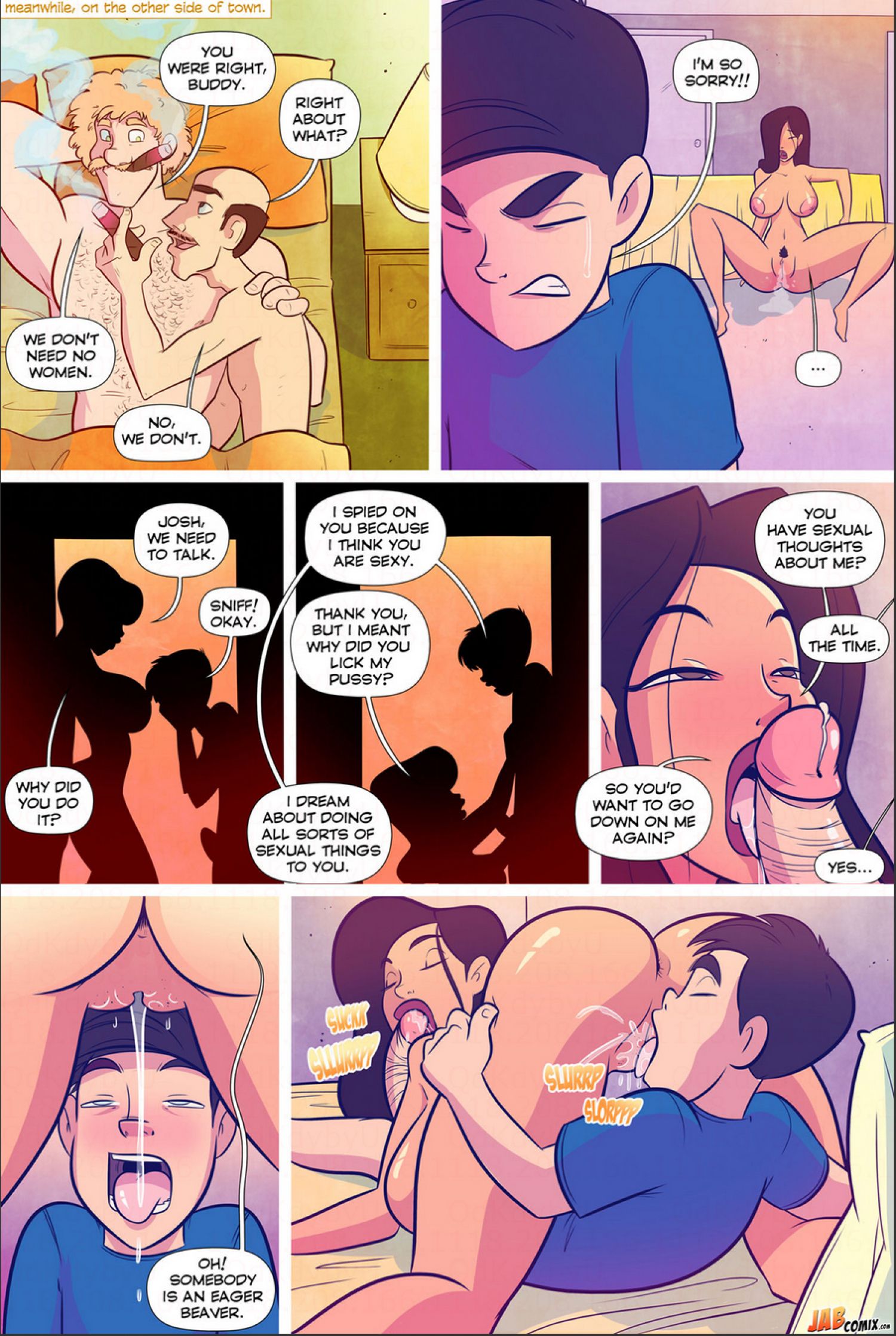 Keeping It Up With The Joneses [JABComix] 1 . Keeping It Up With The Joneses - Chapter 1 [JABComix] – page 16
