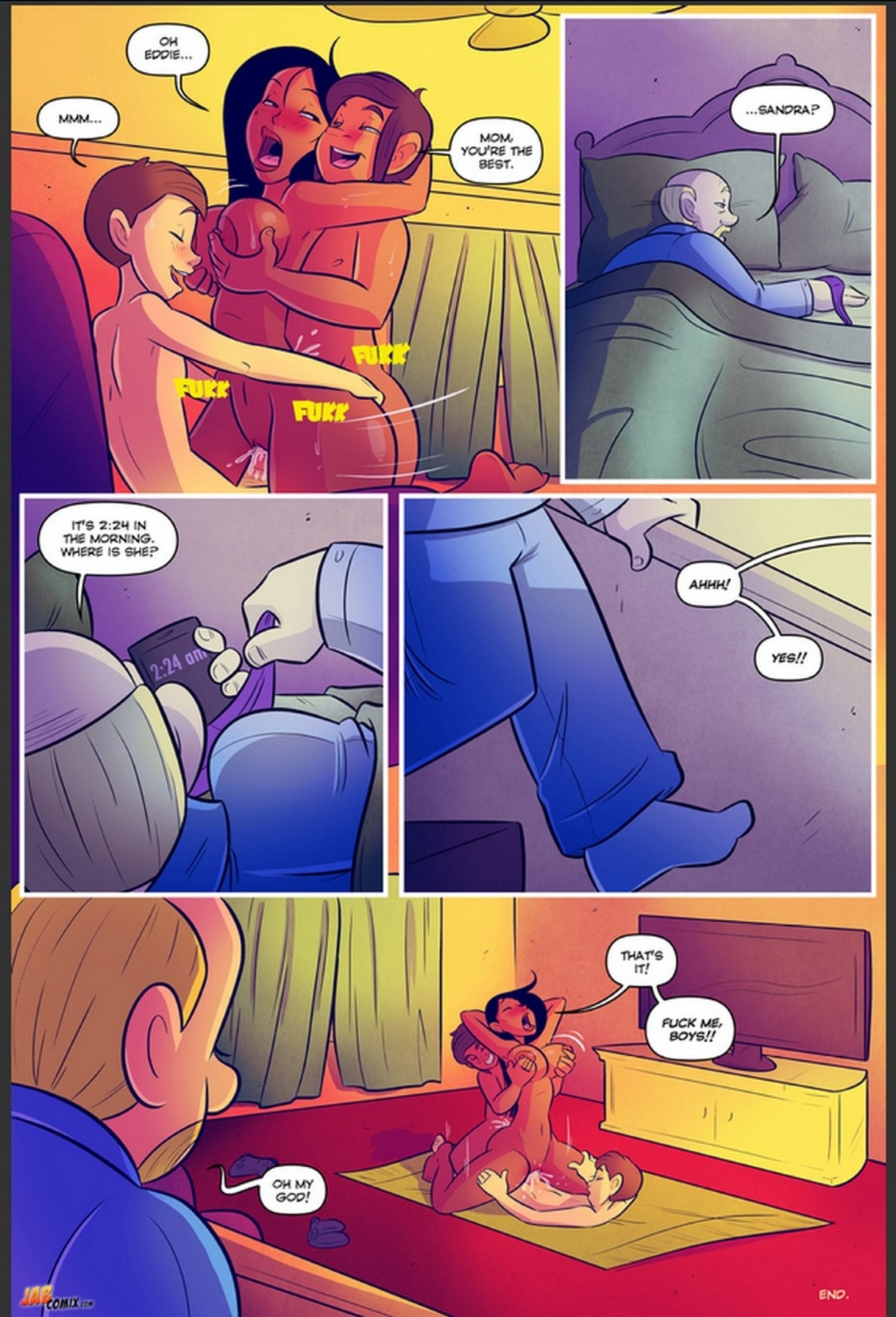 Keeping It Up With The Joneses [JABComix] 4 . Keeping It Up With The Joneses - Chapter 4 [JABComix] – page 22