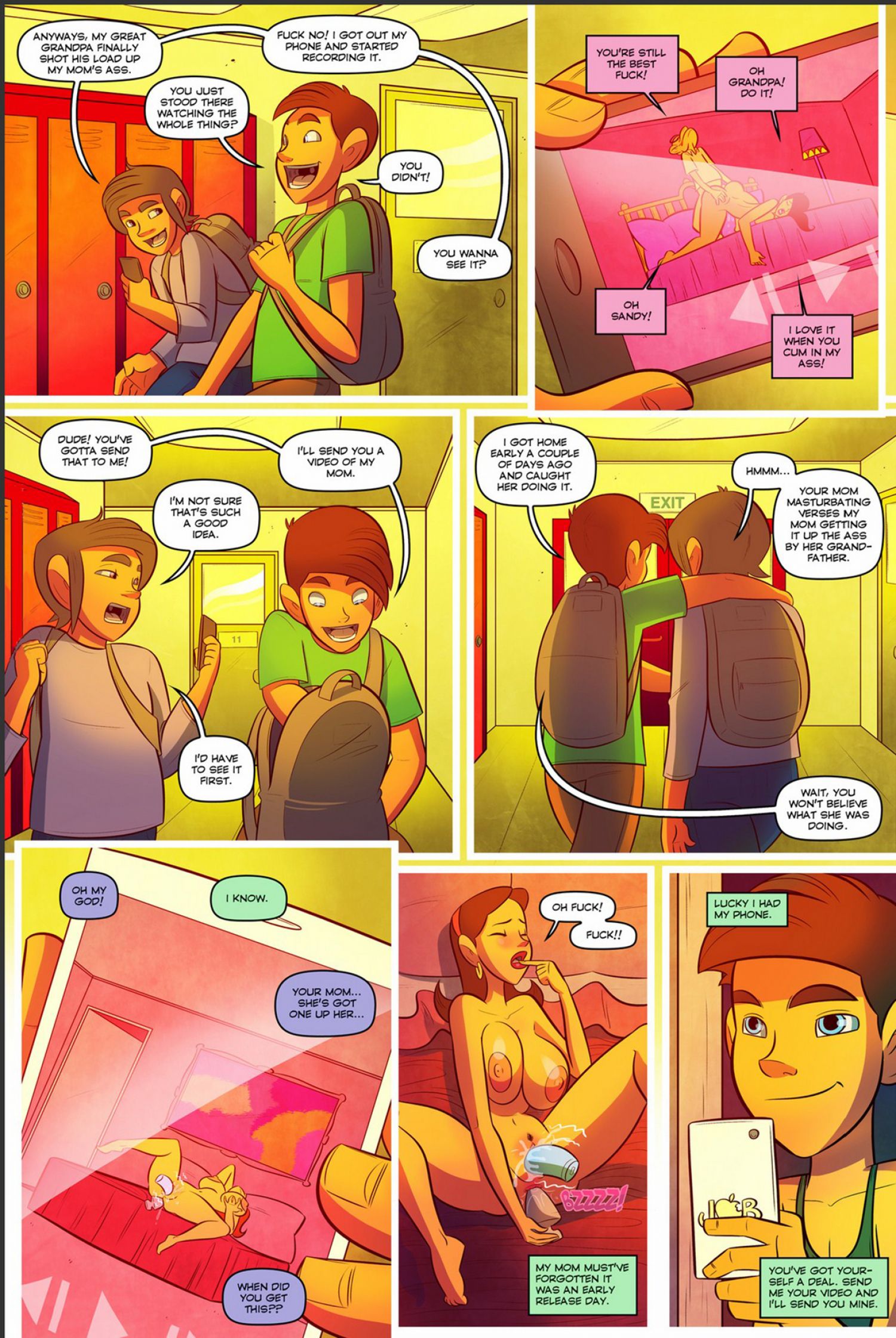 Keeping It Up With The Joneses [JABComix] 3 . Keeping It Up With The Joneses - Chapter 3 [JABComix] – page 13