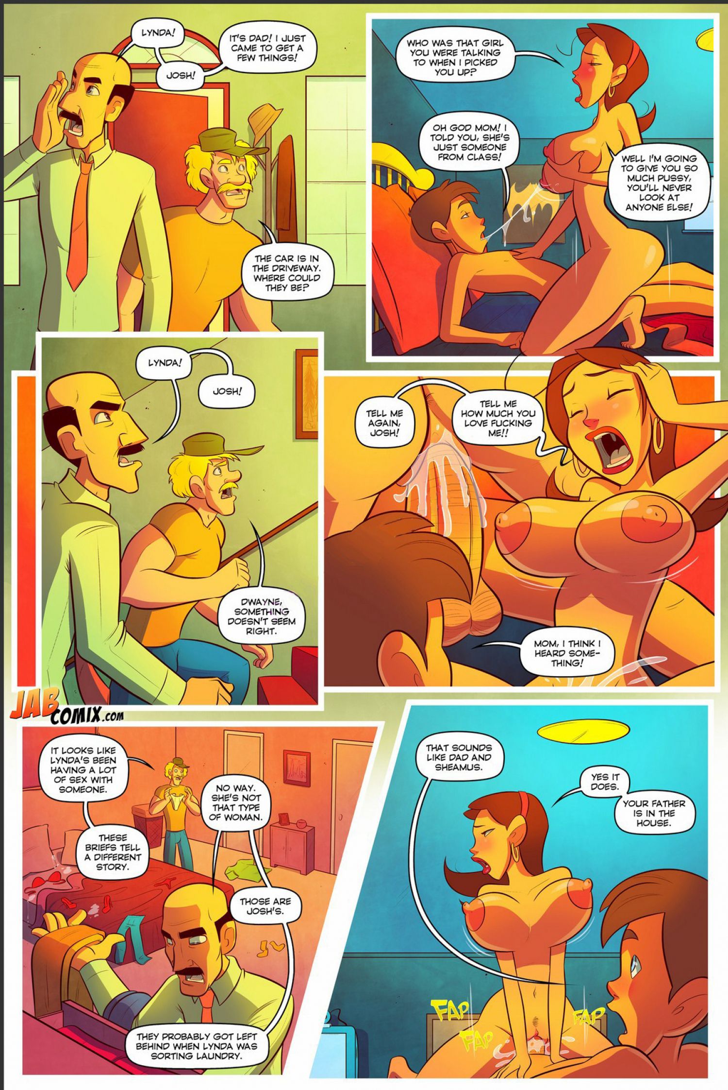 Keeping It Up With The Joneses [JABComix] 3 . Keeping It Up With The Joneses - Chapter 3 [JABComix] – page 2