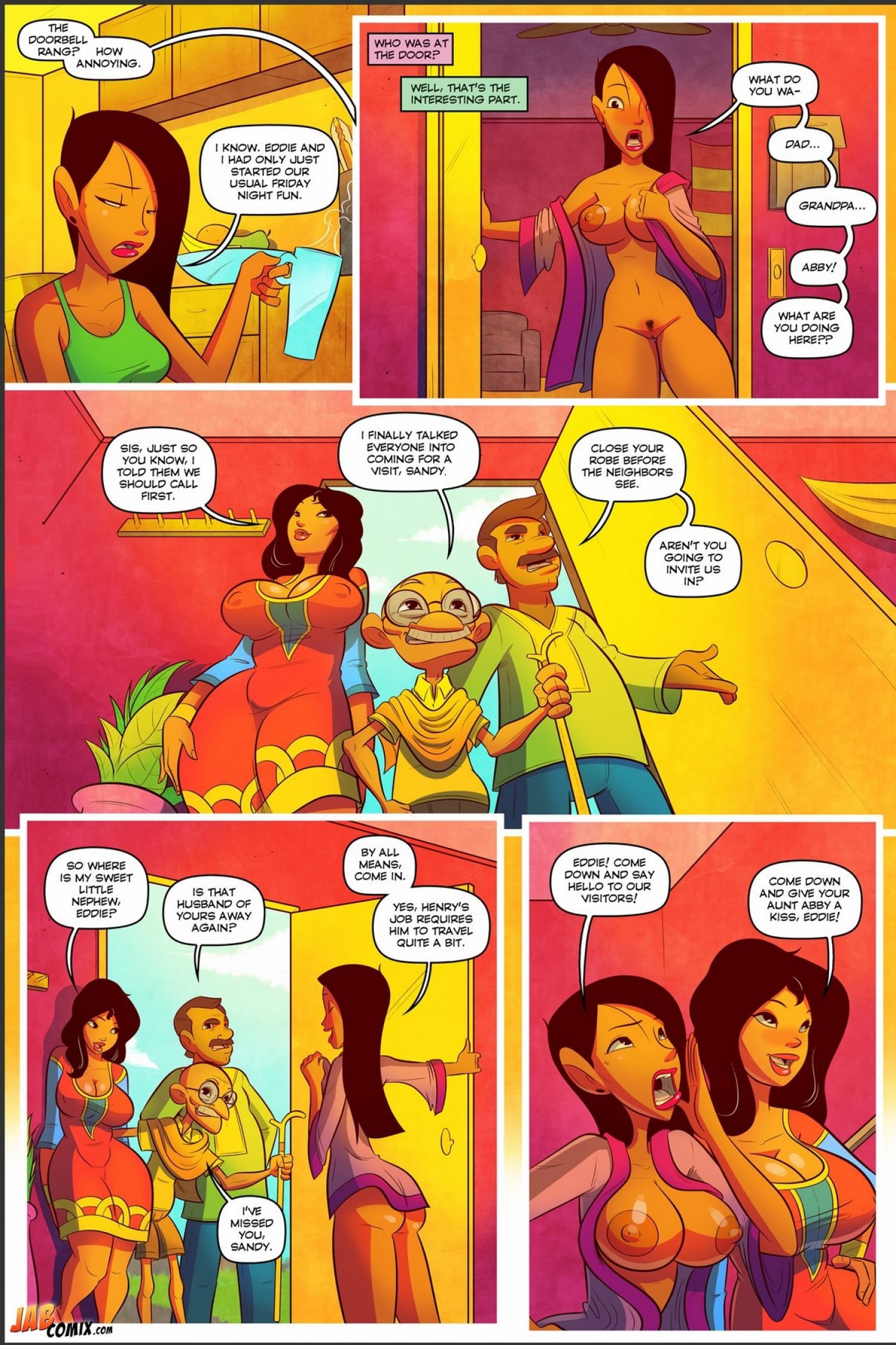 Keeping It Up With The Joneses [JABComix] 3 . Keeping It Up With The Joneses - Chapter 3 [JABComix] – page 5