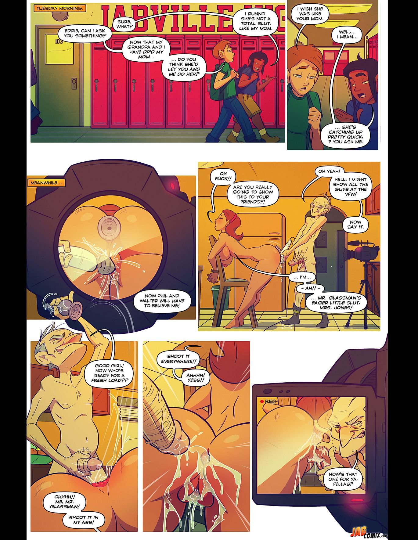 Keeping It Up With The Joneses [JABComix] 5 . Keeping It Up With The Joneses - Chapter 5 [JABComix] – page 14