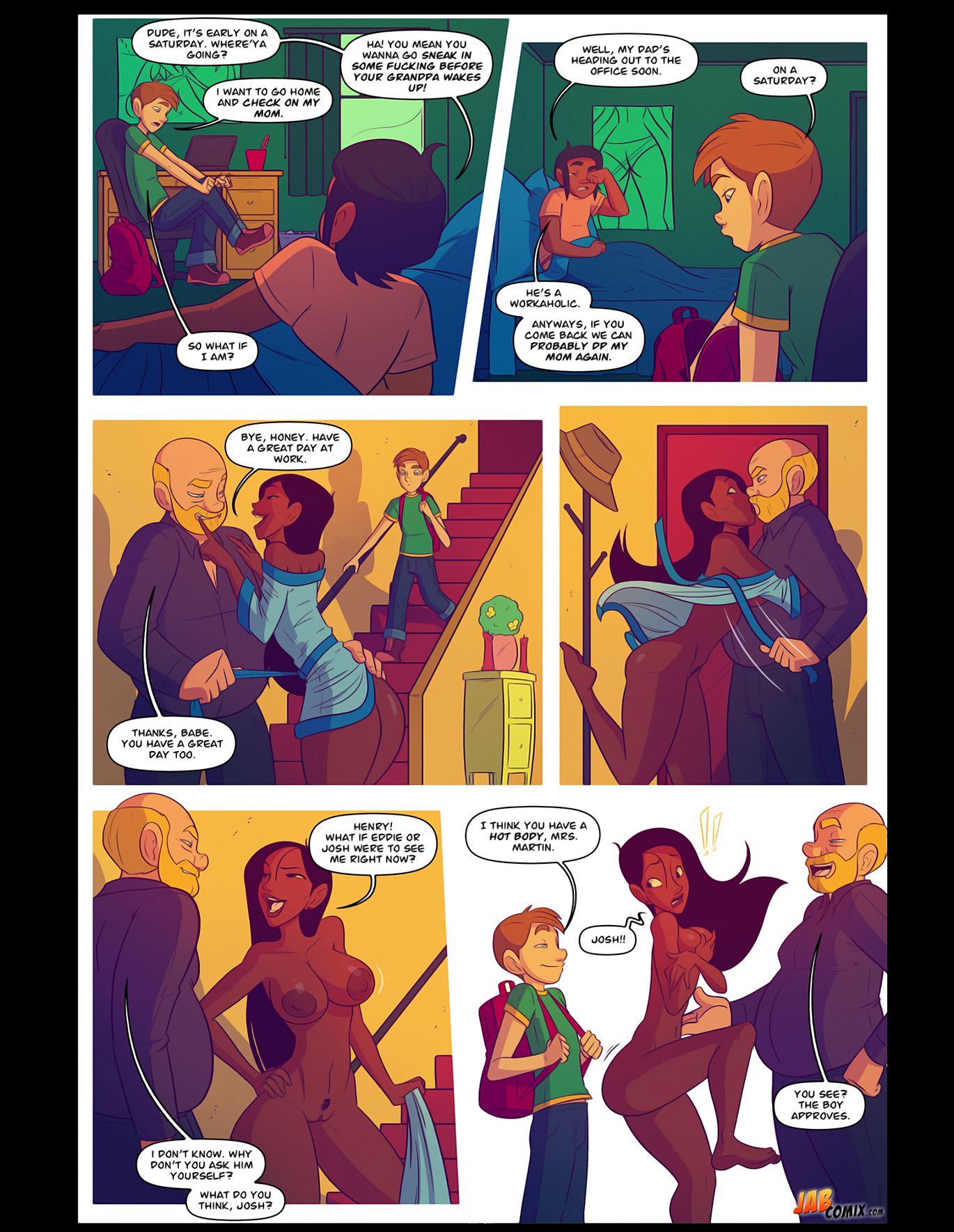 Keeping It Up With The Joneses [JABComix] 5 . Keeping It Up With The Joneses - Chapter 5 [JABComix] – page 2