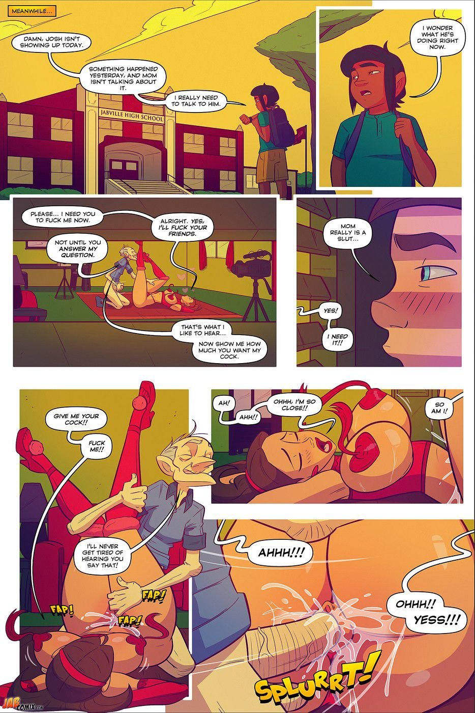 Keeping It Up With The Joneses [JABComix] 5 . Keeping It Up With The Joneses - Chapter 5 [JABComix] – page 21
