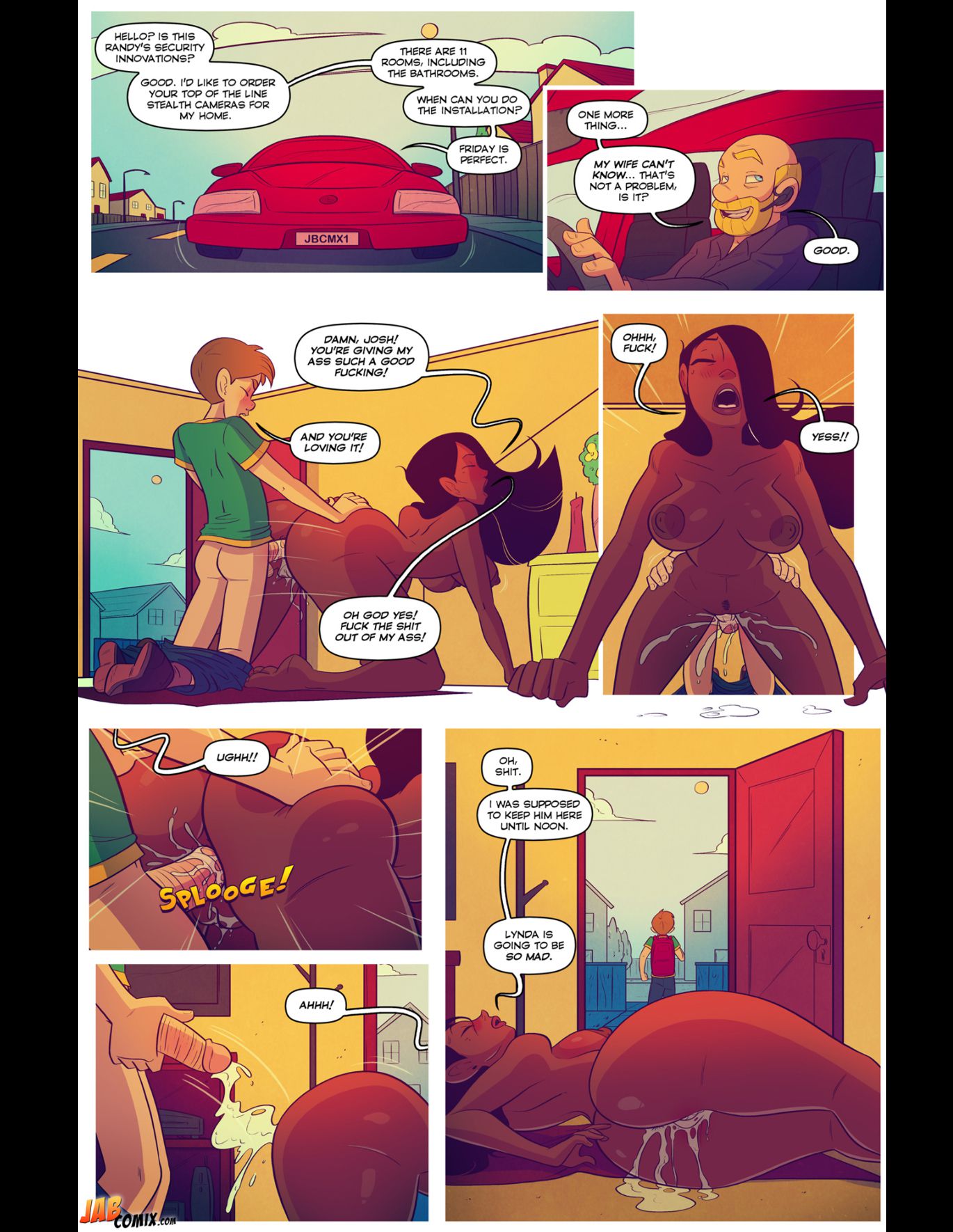 Keeping It Up With The Joneses [JABComix] 5 . Keeping It Up With The Joneses - Chapter 5 [JABComix] – page 4