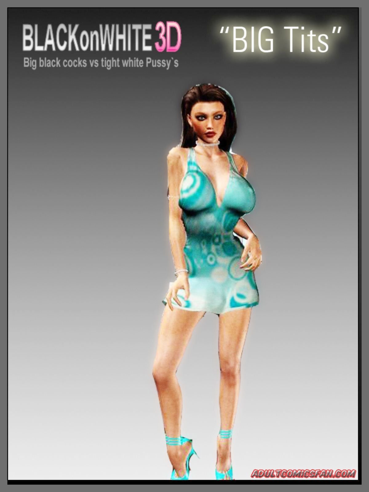 BIG Tits [BlackonWhite3D] 1 . BIG Tits - Chapter 1 [BlackonWhite3D] – page 1