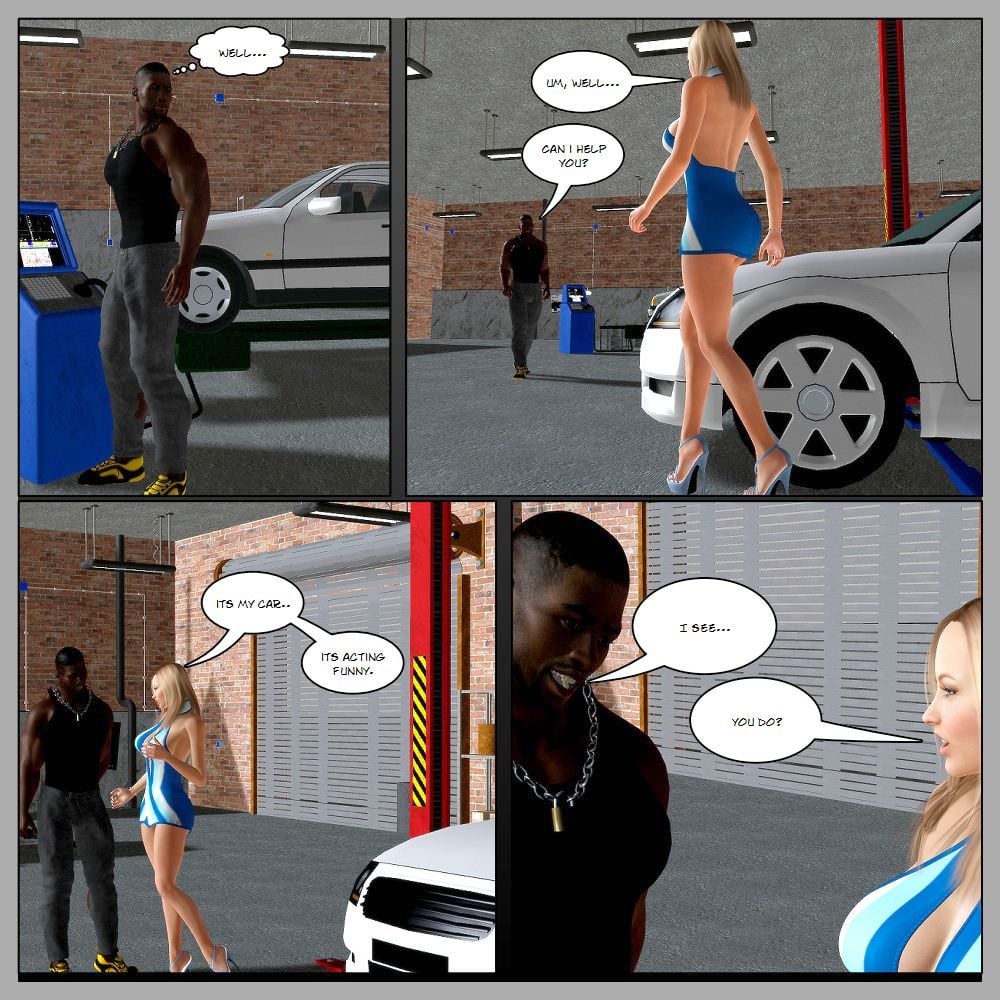 Car Service [BlackonWhite3D] 1 . Car Service - Chapter 1 [BlackonWhite3D] – page 3