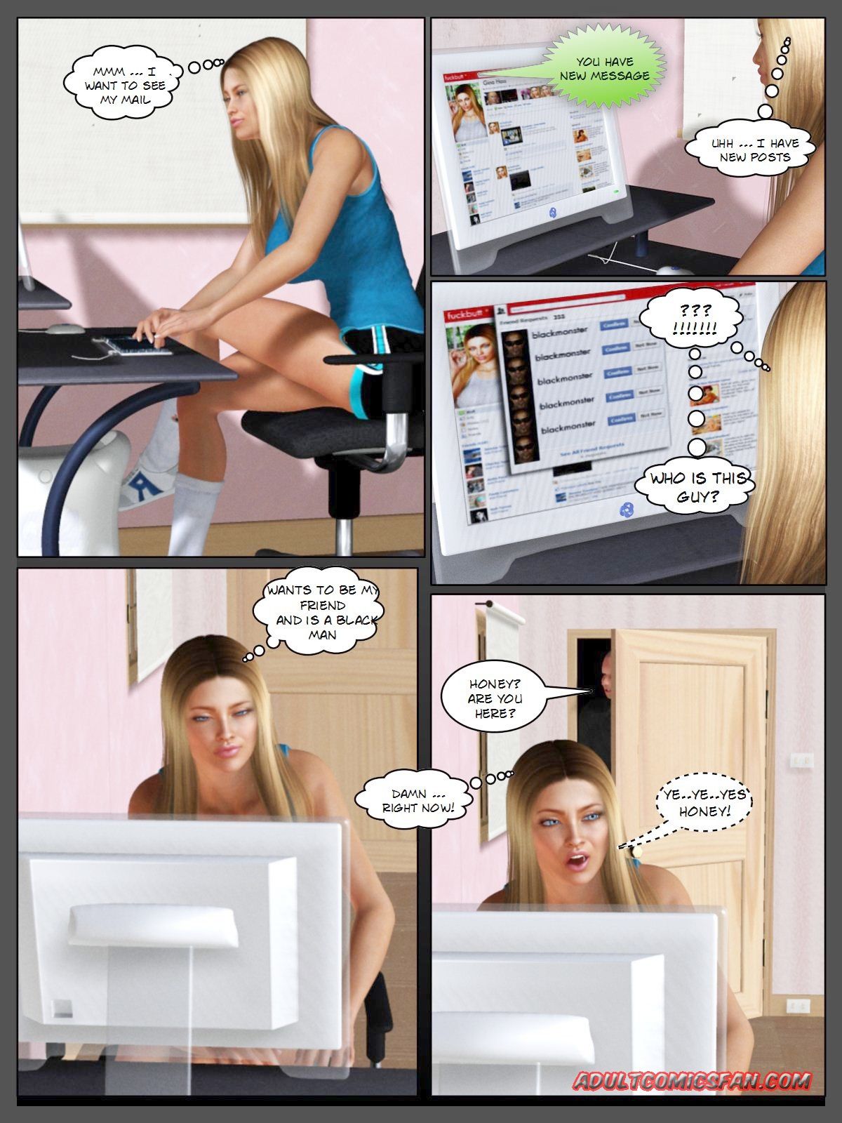 Forgot Your Pills [BlackonWhite3D] 1 . Forgot Your Pills  - Chapter 1 [BlackonWhite3D] – page 2