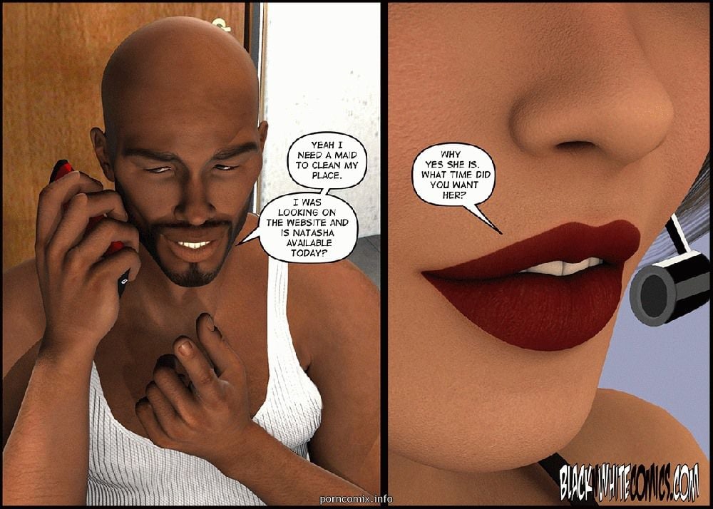 Maid Service [BlackonWhite3D] 1 . Maid Service  - Chapter 1 [BlackonWhite3D] – page 5