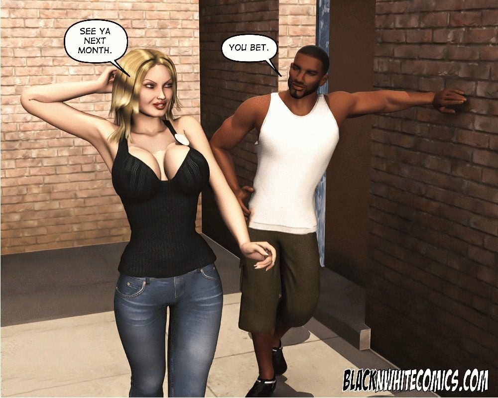 The Parole Officer [BlackonWhite3D] 1 . The Parole Officer - Chapter 1 [BlackonWhite3D] – page 32