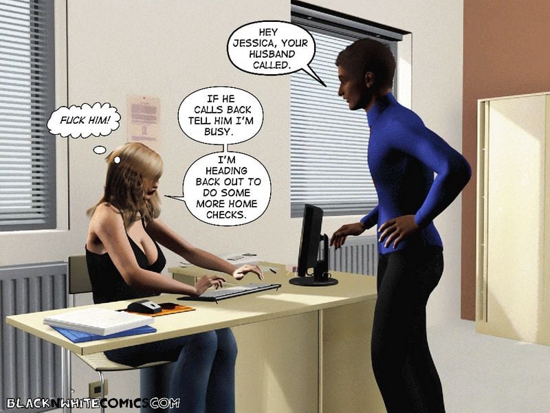 The Parole Officer [BlackonWhite3D] 1 . The Parole Officer - Chapter 1 [BlackonWhite3D] – page 36