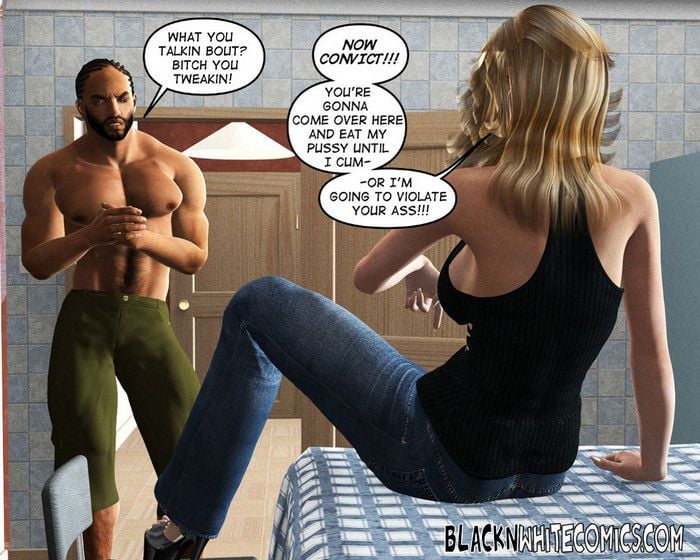 The Parole Officer [BlackonWhite3D] 1 . The Parole Officer - Chapter 1 [BlackonWhite3D] – page 44
