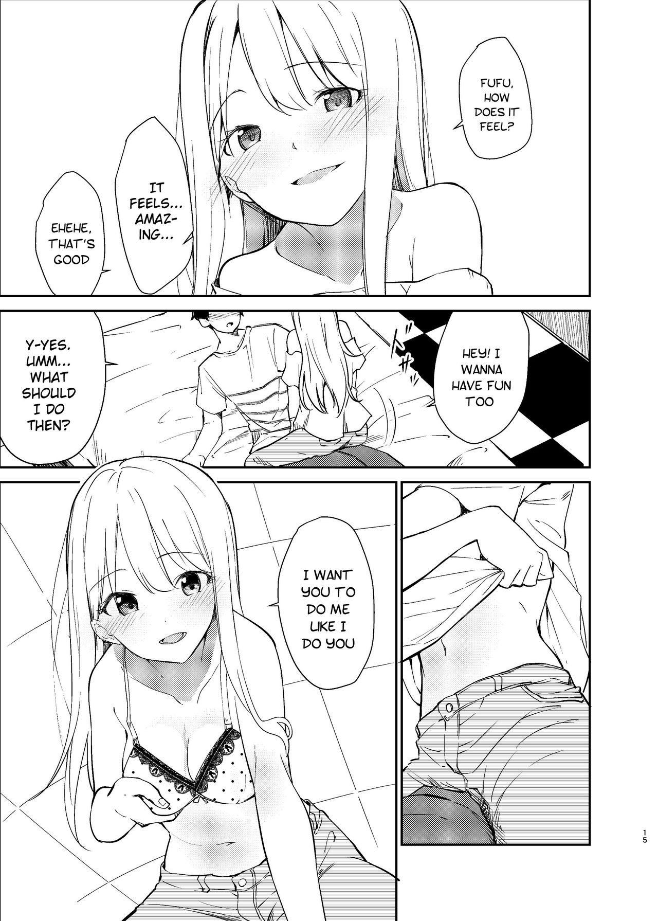 A Lovey Dovey Sex Story with a Cheating Gal [Sekine Hajime] 1 . A Lovey Dovey Sex Story with a Cheating Gal  - Chapter 1 [Sekine Hajime] – page 14